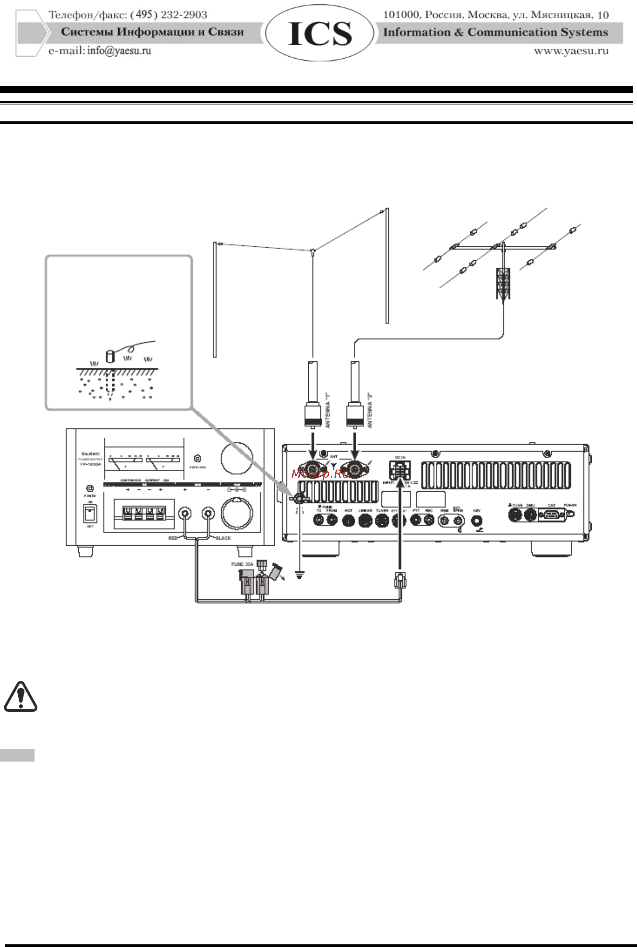 Yaesu FT-950 [12/133] Установка и подключения