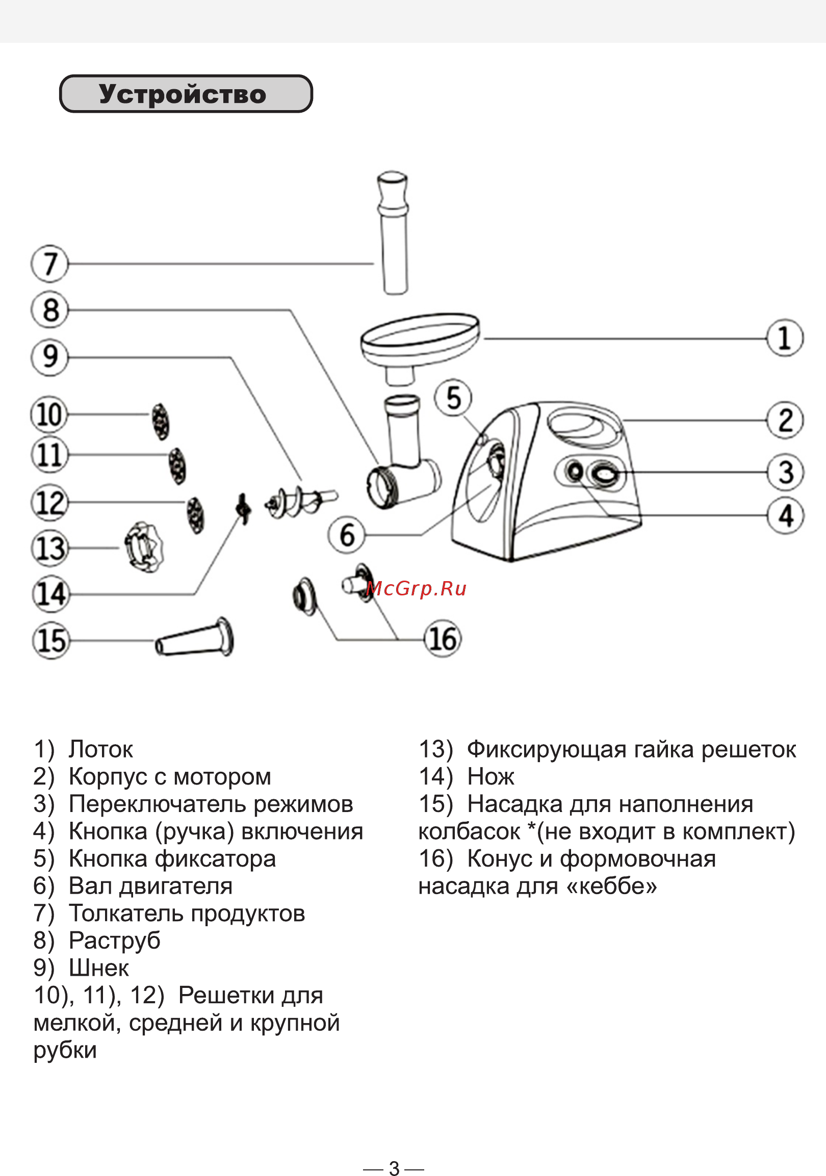Good Helper MG-10P08 [3/6] Страница 3