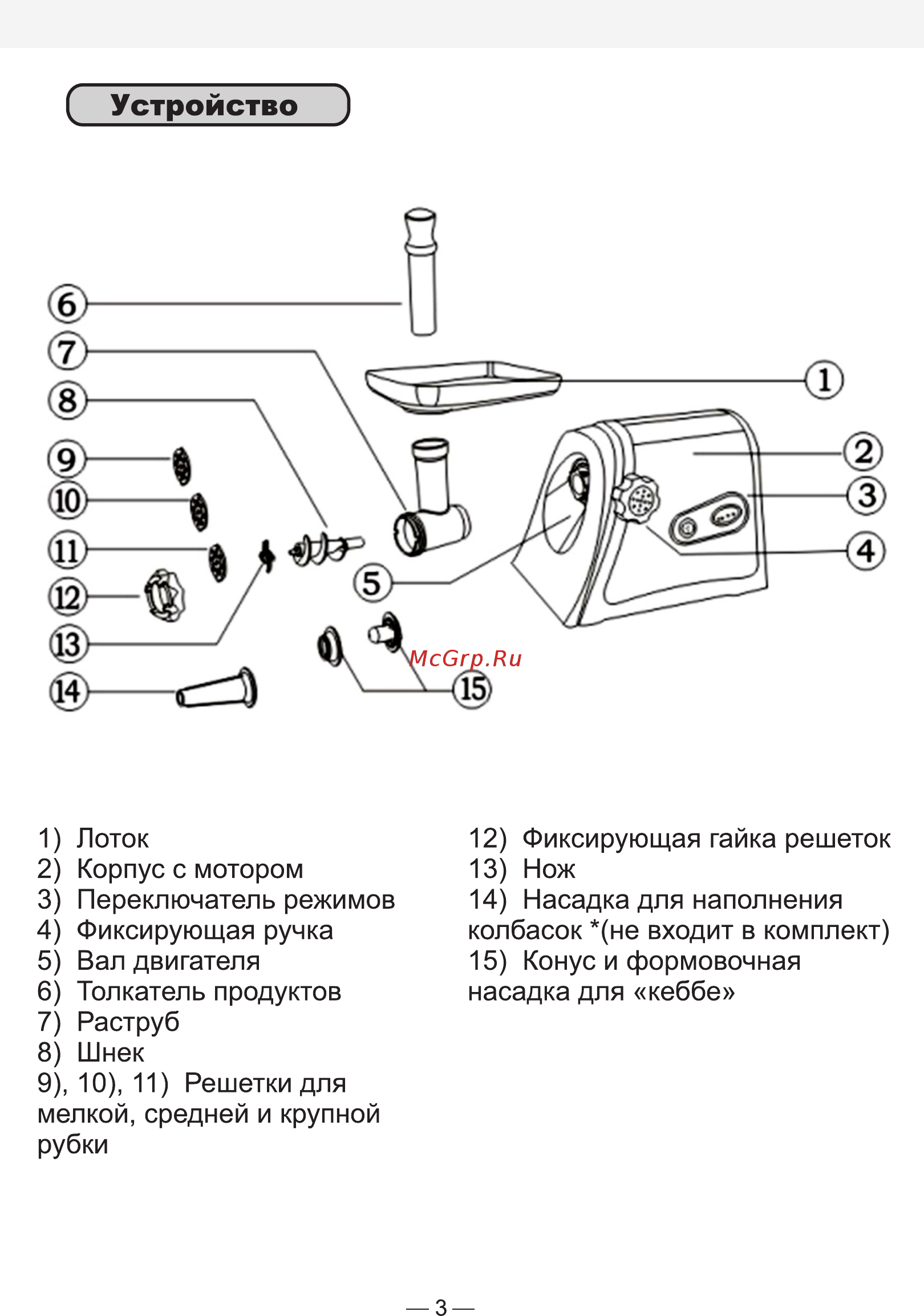 Good Helper MG-12S01 [3/6] Страница 3