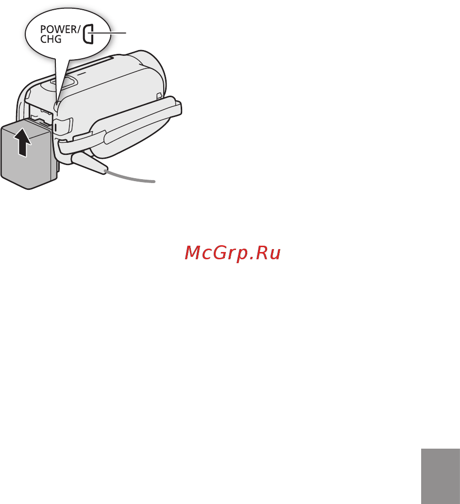 Canon LEGRIA HF R87 [15/29] Когдааккумуляторполностьюзаряжен
