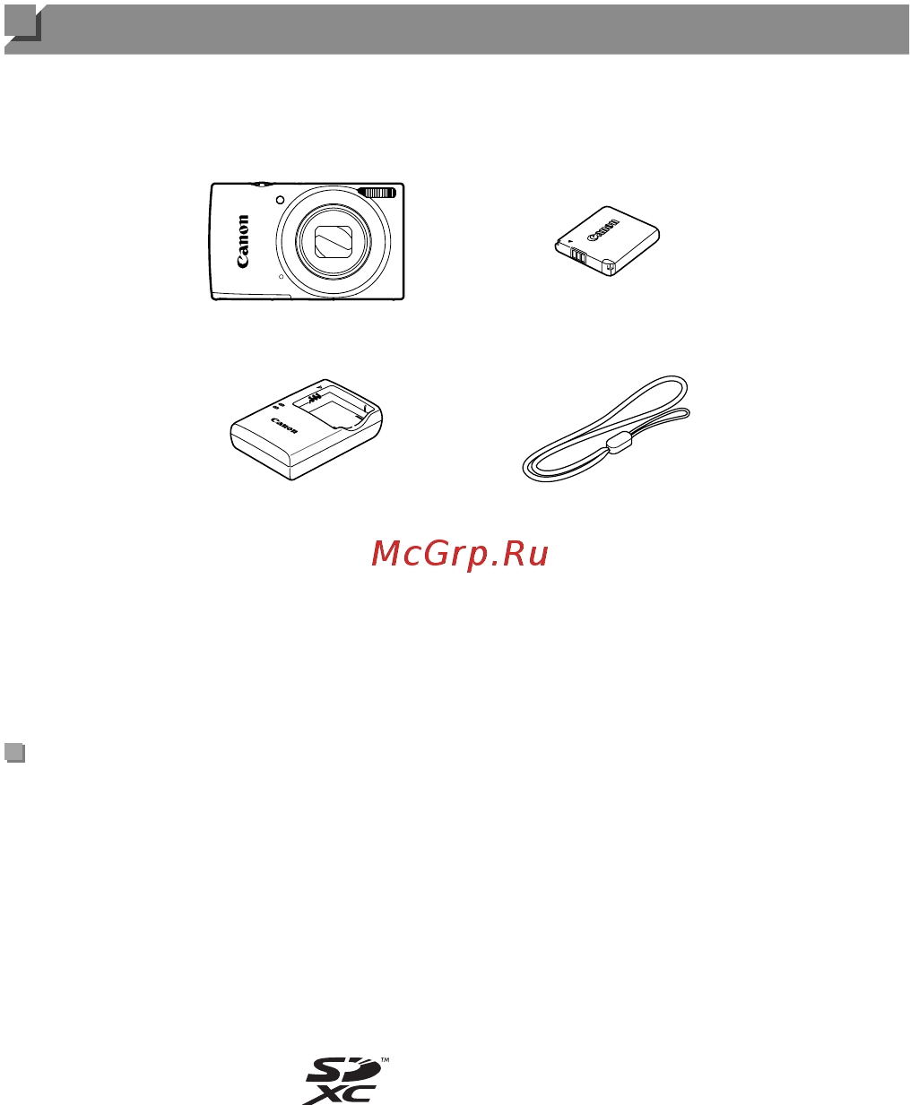 Canon IXUS 182 [2/11] Поддерживаемые карты памяти
