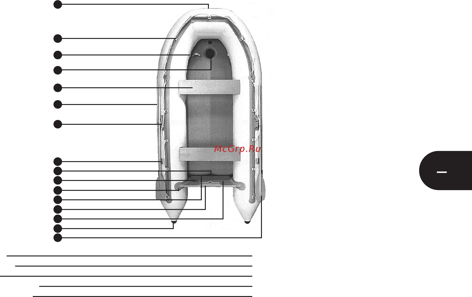 Baltmotors MARINE НЕМАН 380 [11/12] Расположение и комплектность могут отличаться