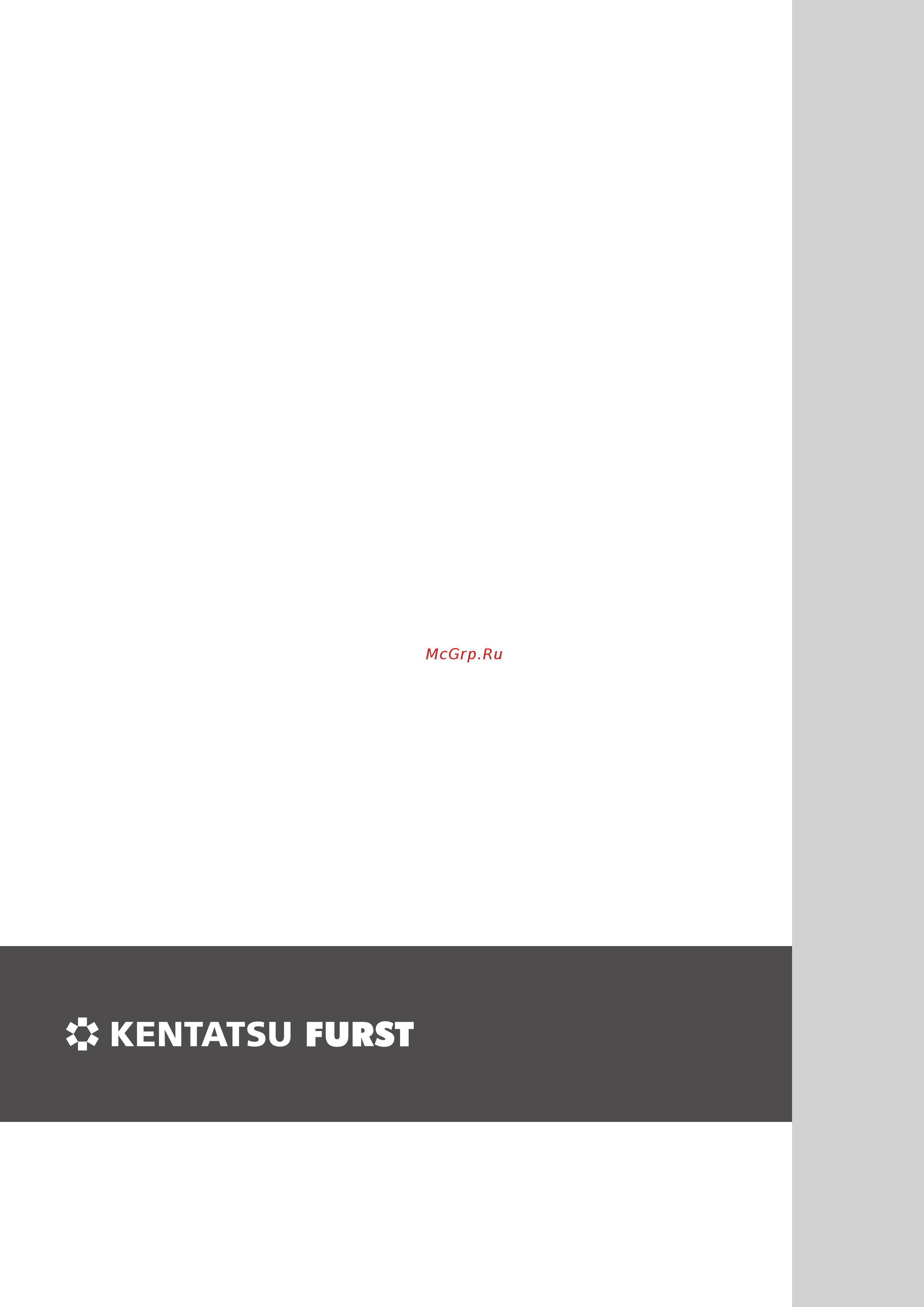 Kentatsu Furst Vulkan SR-100 Инструкция по монтажу и эксплуатации онлайн [16/16] 210067