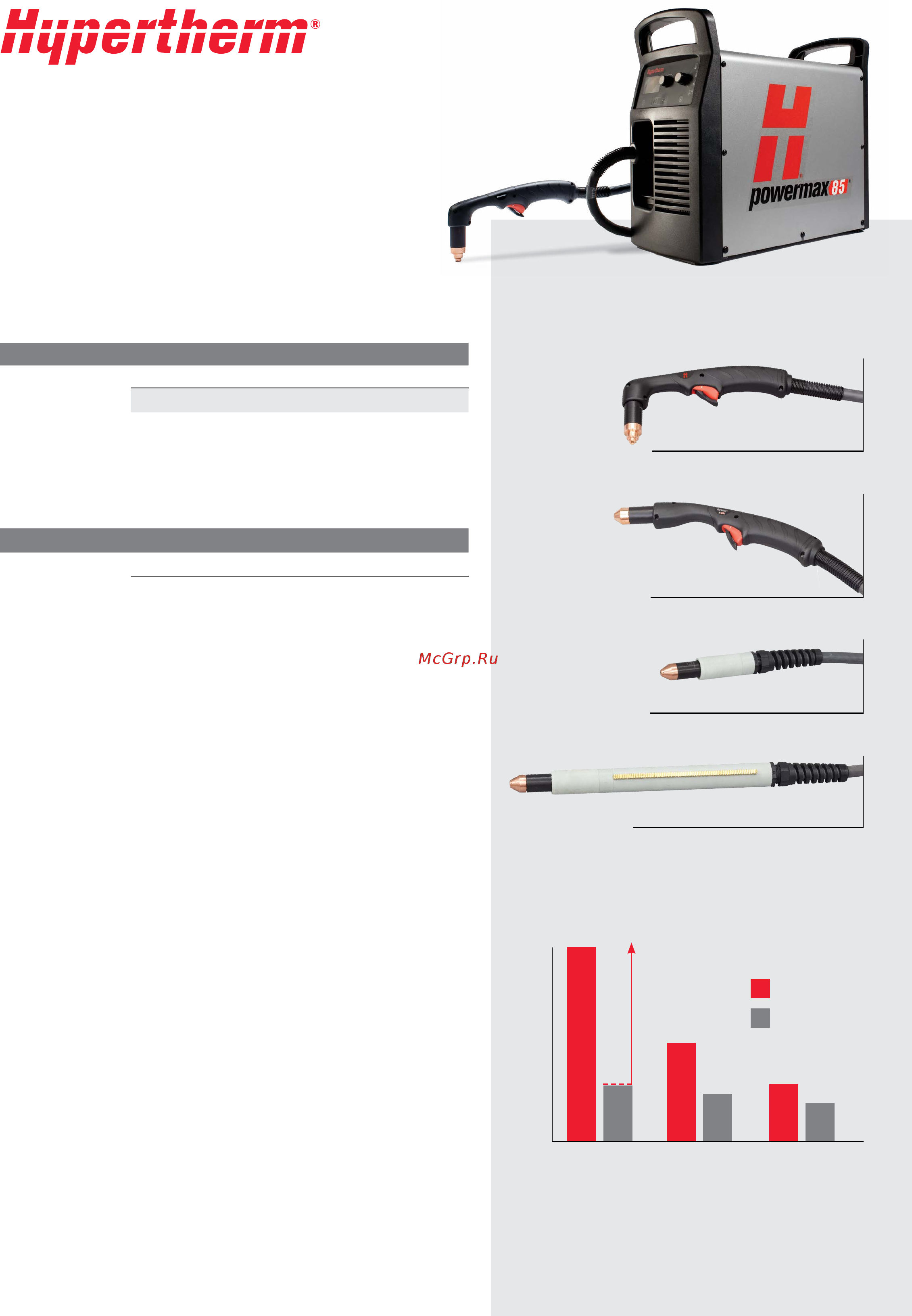 Hypertherm Powermax85 Брошюра онлайн