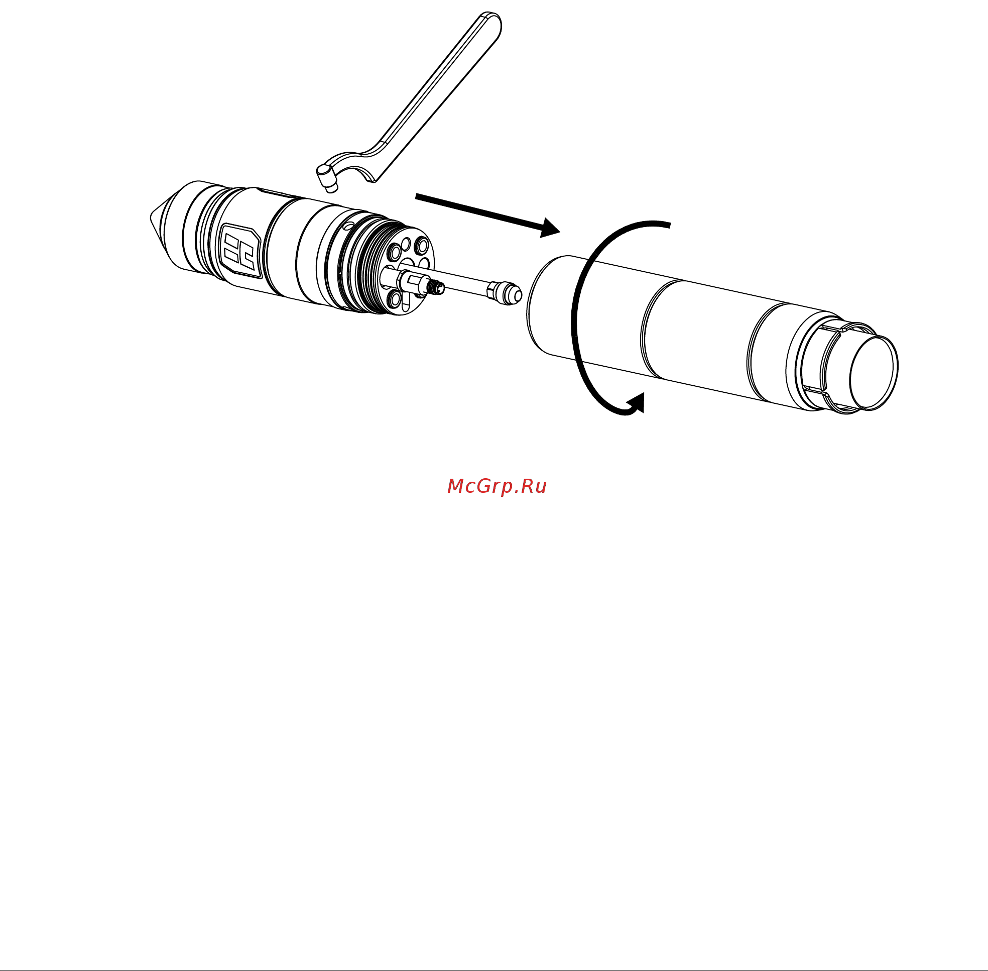 Hypertherm XPR300 [125/508] Подключение провода резака в сборе easyconnect к разъему резака