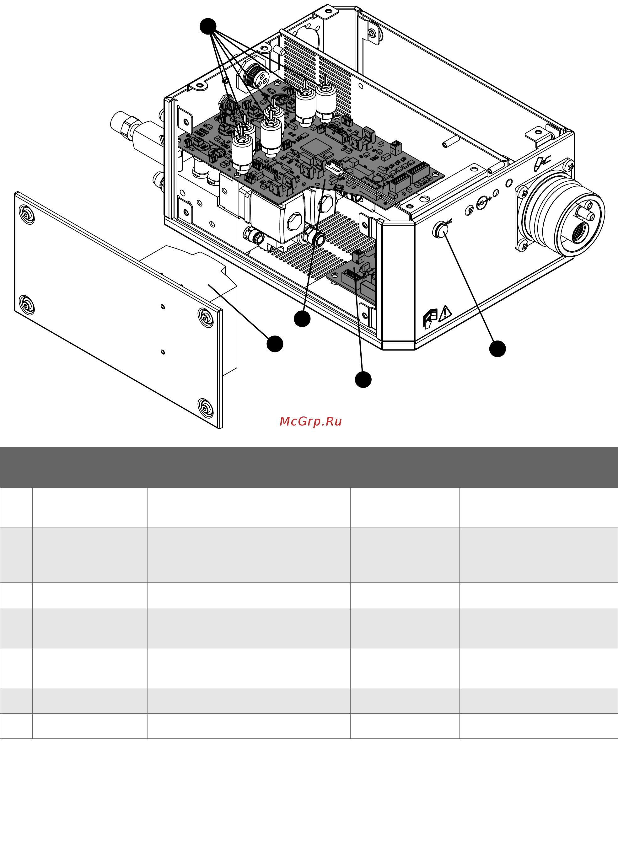 Hypertherm XPR300 [353/508] Сторона коллектора 1