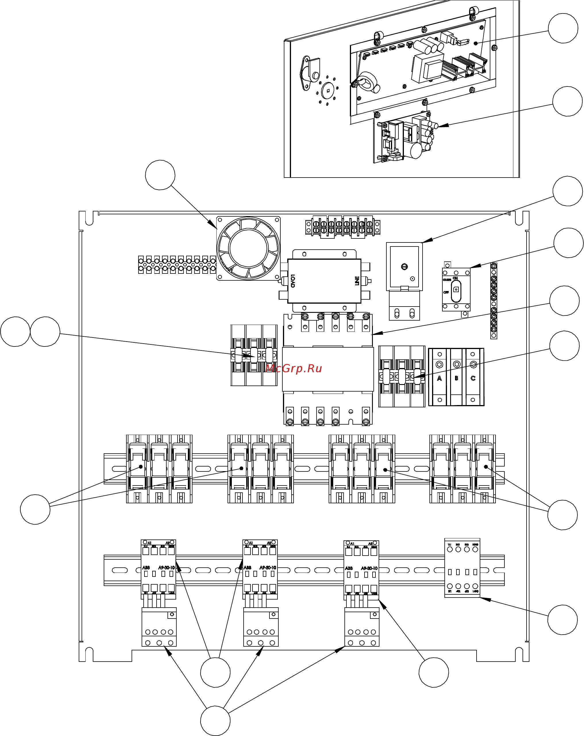 Hypertherm HPR800XD [27/30] Electrical box