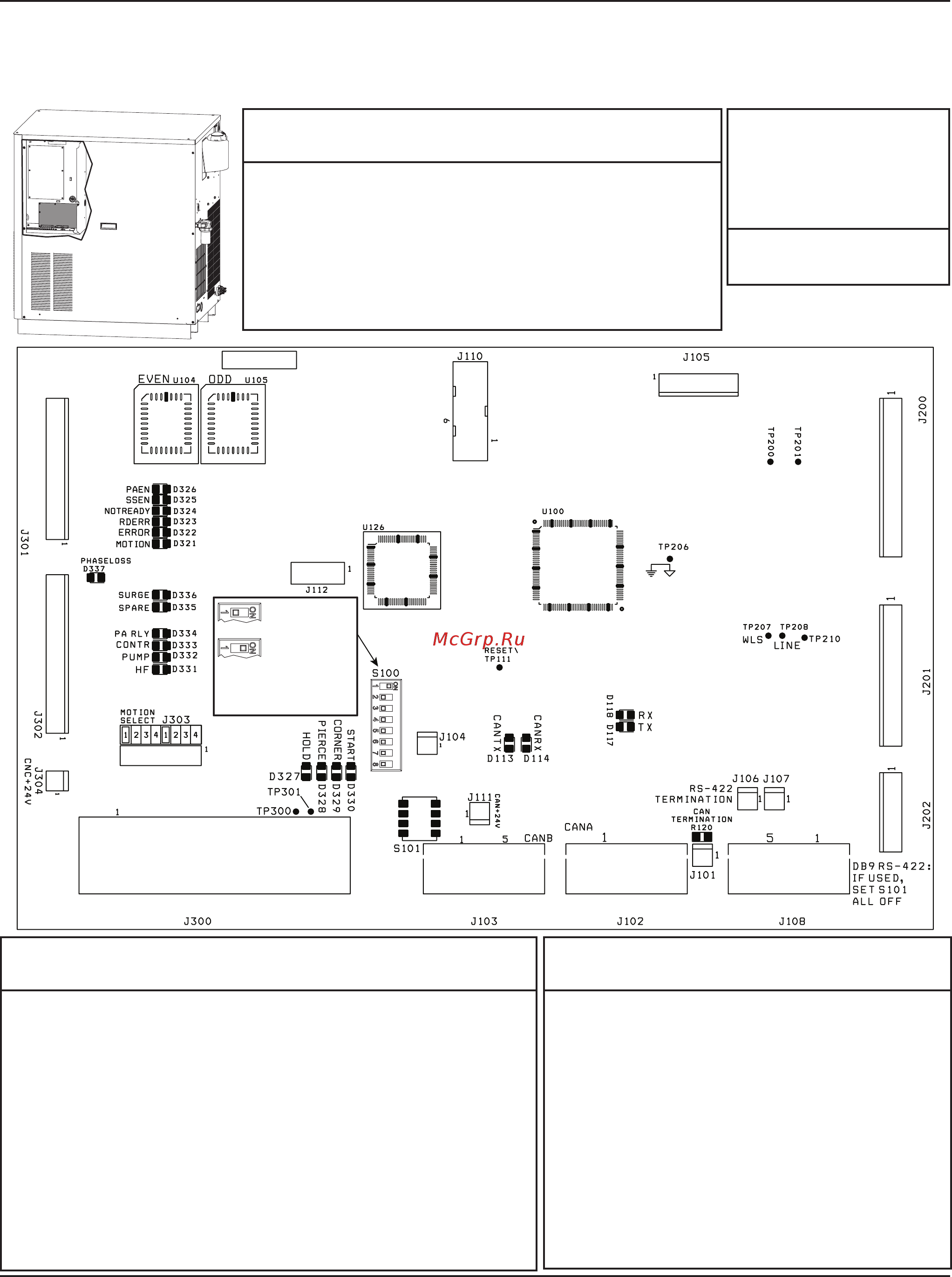 Hypertherm HPR260XD [222/328] Контрольная плата источника тока pcb3