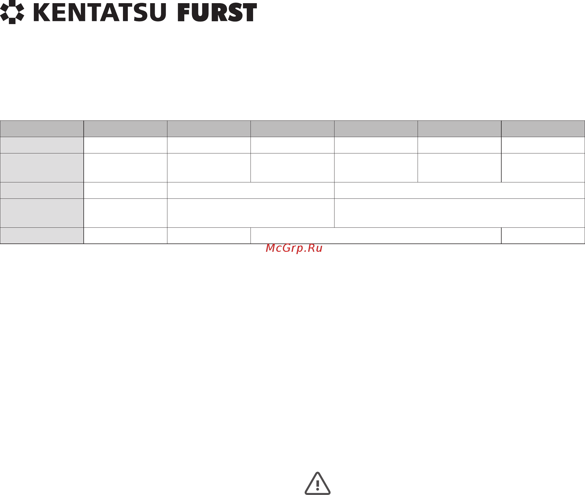 Kentatsu Furst Norma-06 [11/16] Подбор горелок kentatsu furst к котлам norma