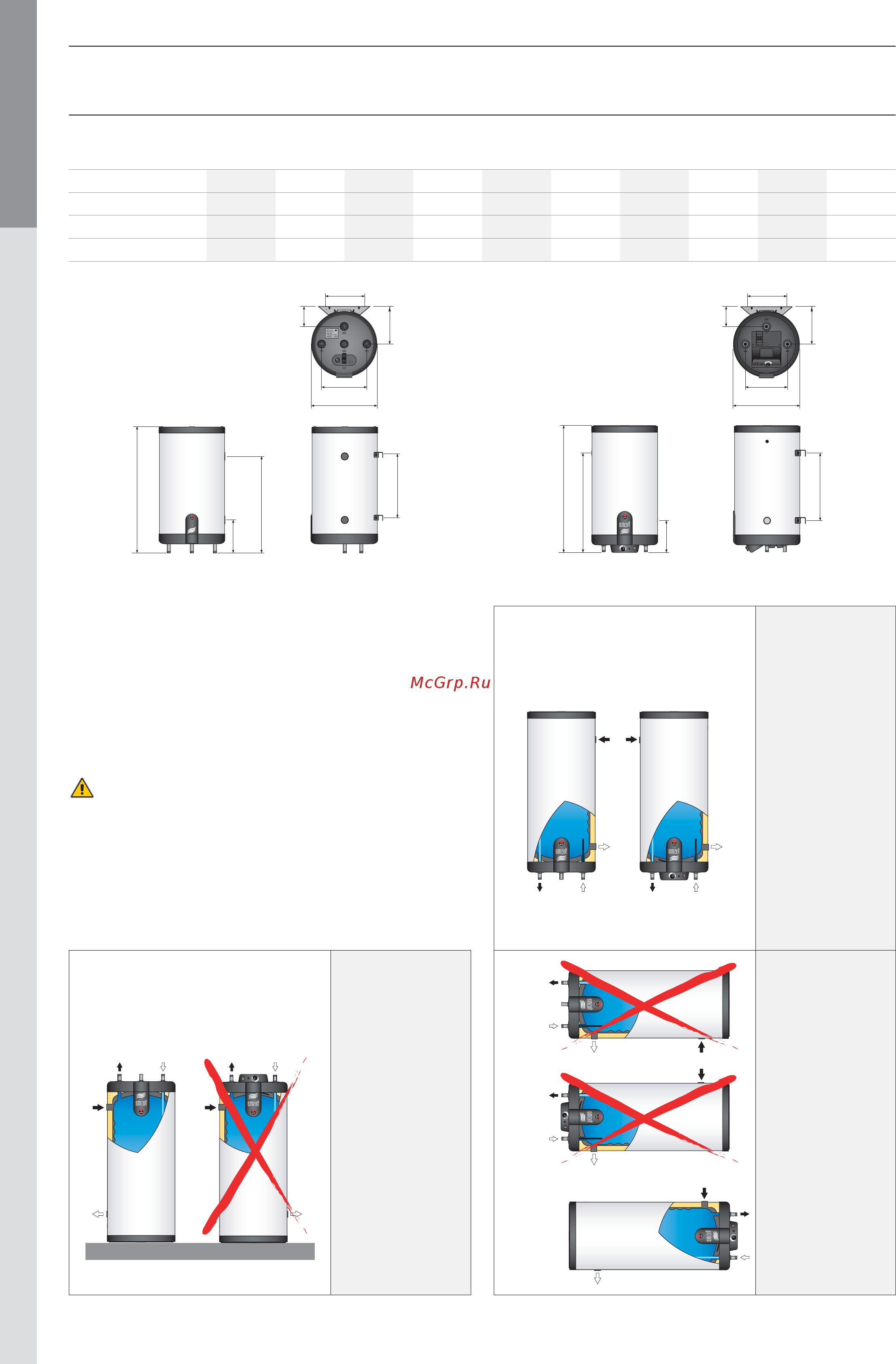 ACV SLE 160 [6/16] Указания по установке