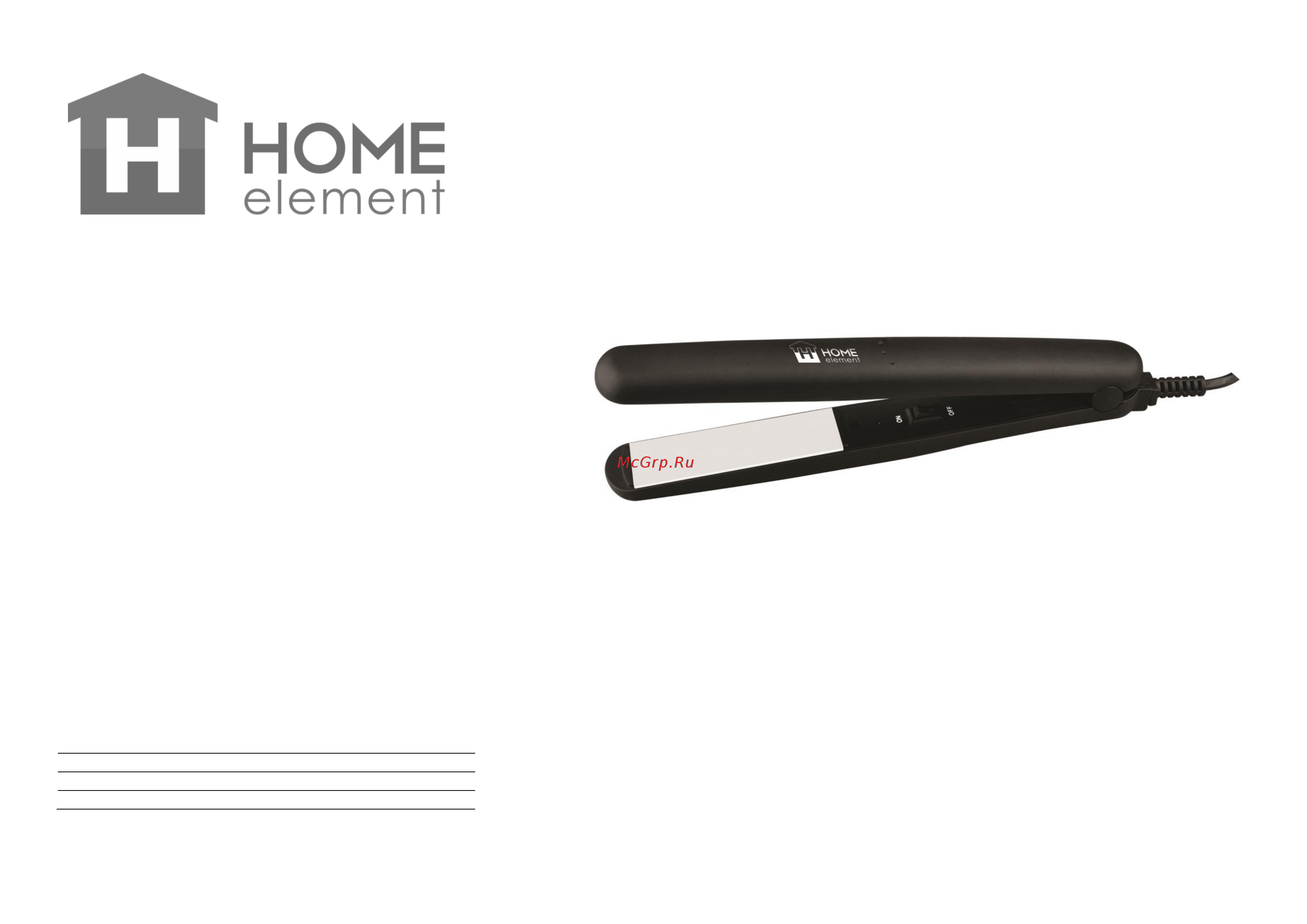 Home Element HE-HB410 Руководство по эксплуатации онлайн