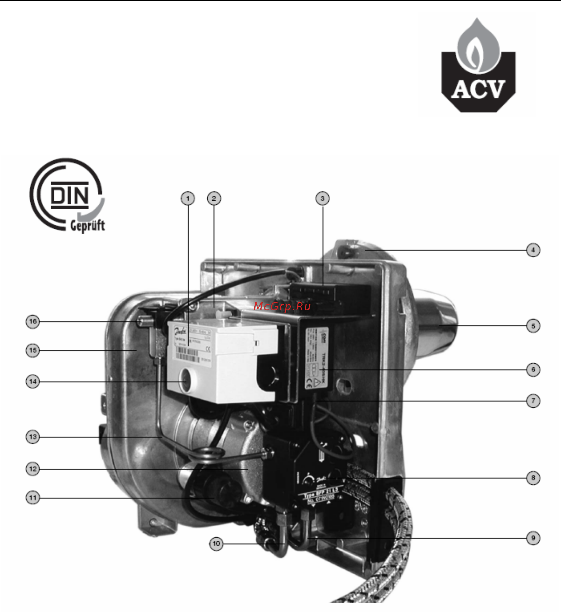ACV BMV 1FV Инструкция по эксплуатации онлайн