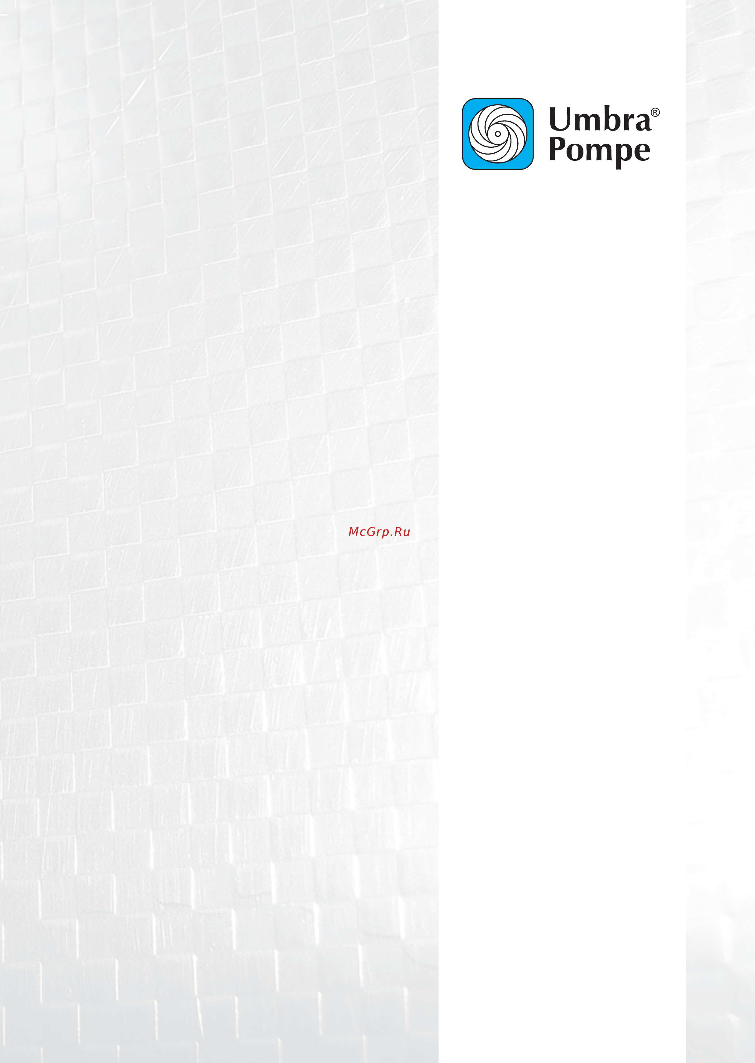 Unipump VORT 1101 PW [75/78] Catalog ubrapompe 6