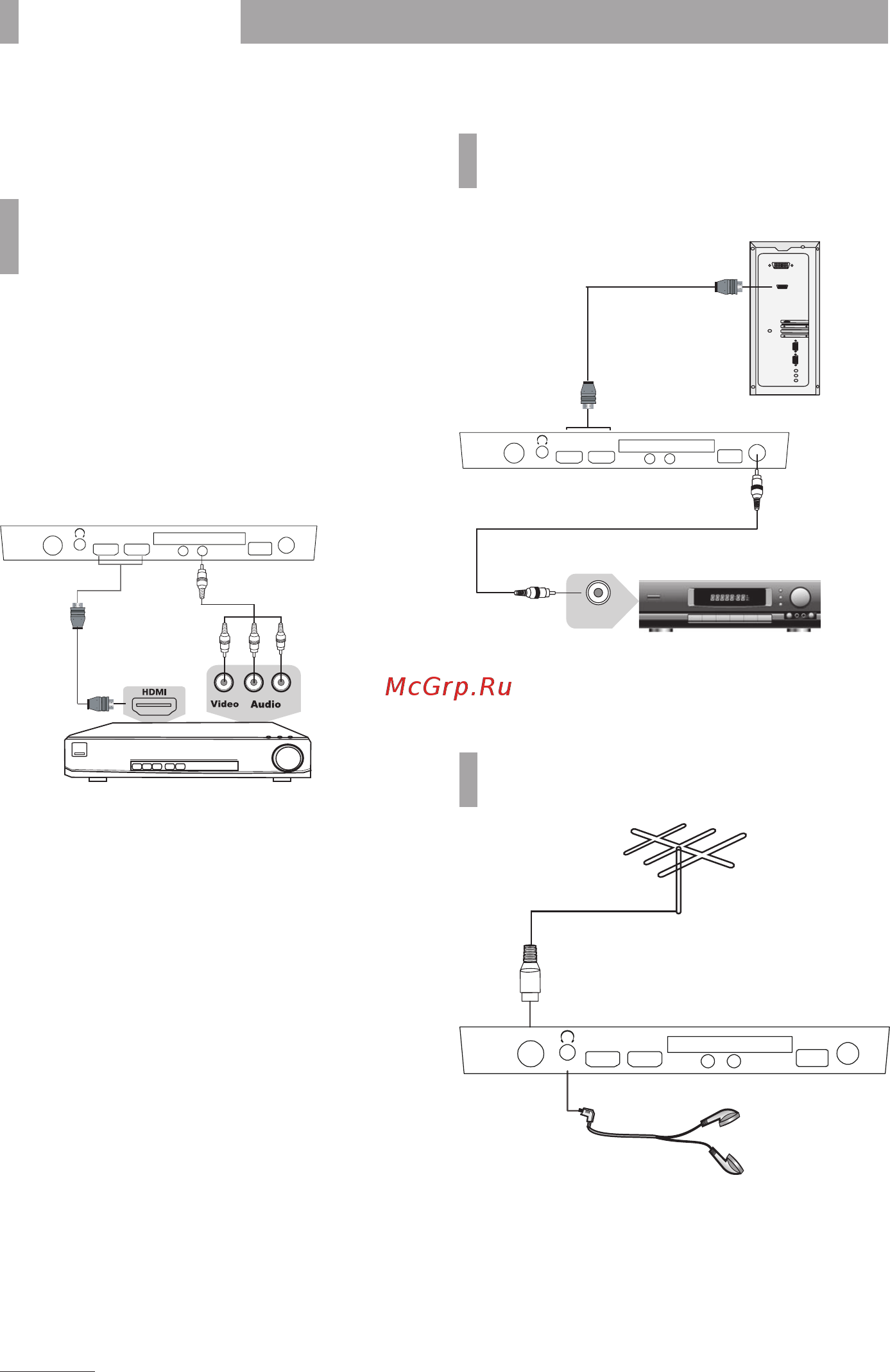 BBK 32LEM-1045/T2C [22/24] Подключение