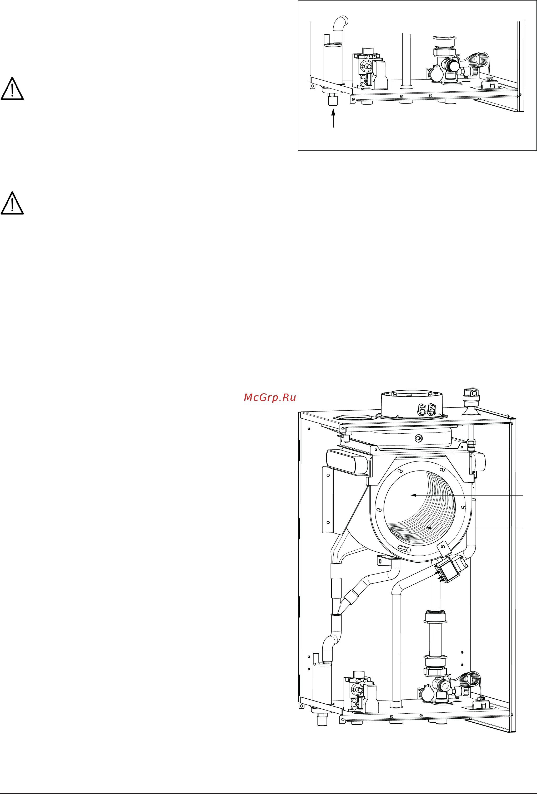 Baxi LUNA Duo-tec MP 1.50 [19/32] Чистка теплообменника