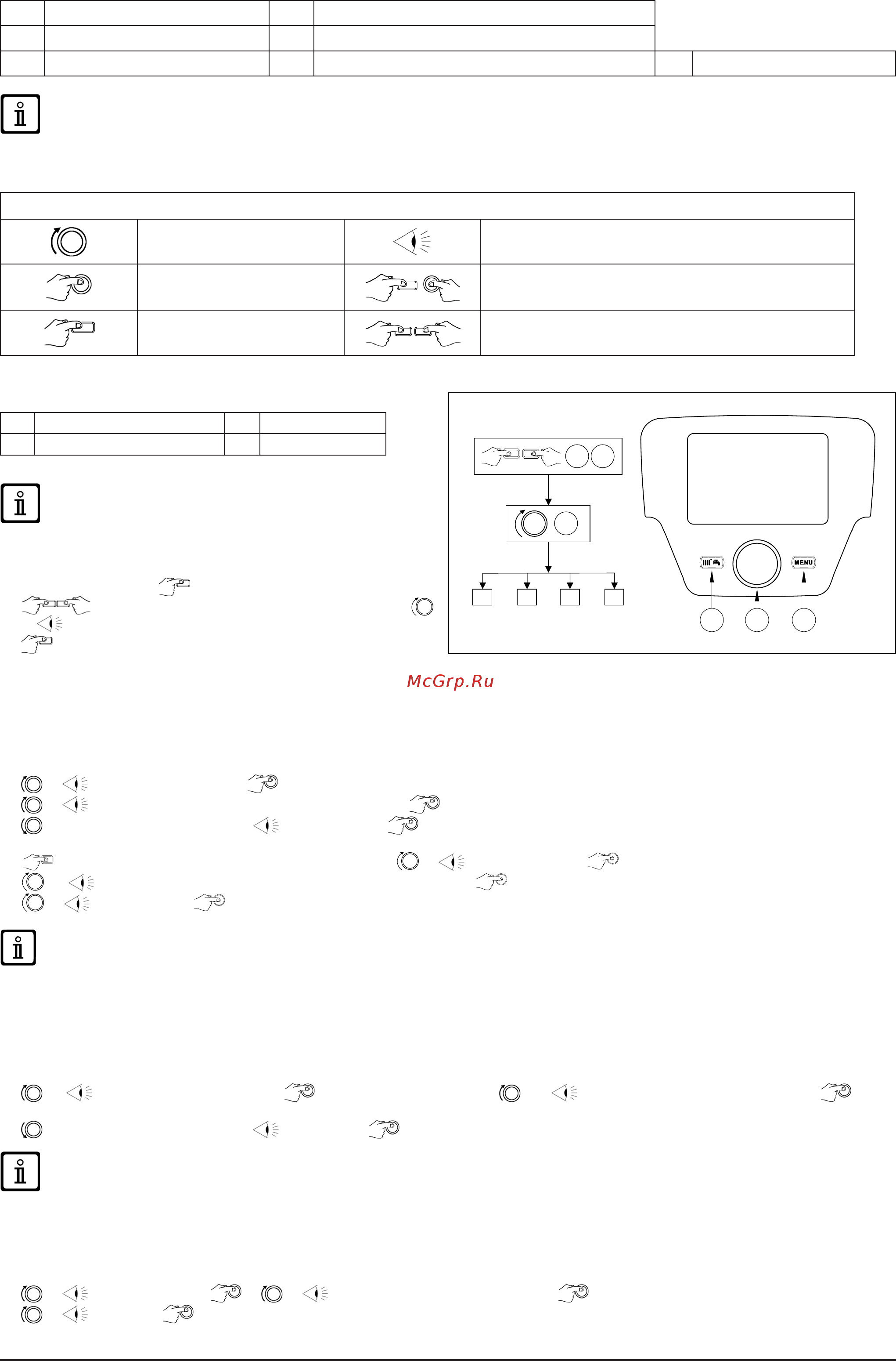 Baxi LUNA Duo-tec MP 1.110 [12/36] Настройка параметров с помощью пульта дистанционного управления