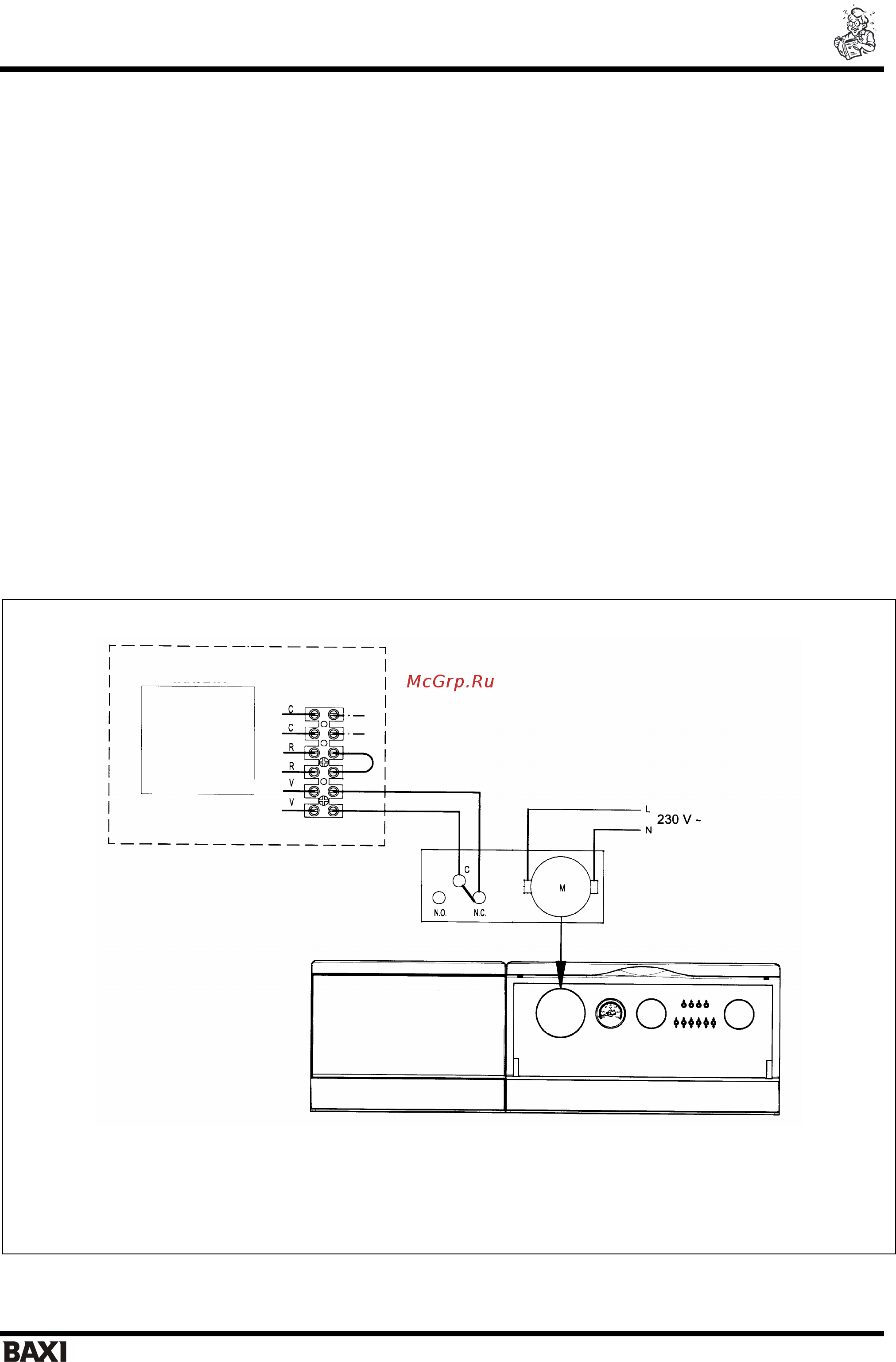Baxi SLIM UB 120 INOX KSW71408791 [13/16] Подсоединение программируемого таймера системы гвс