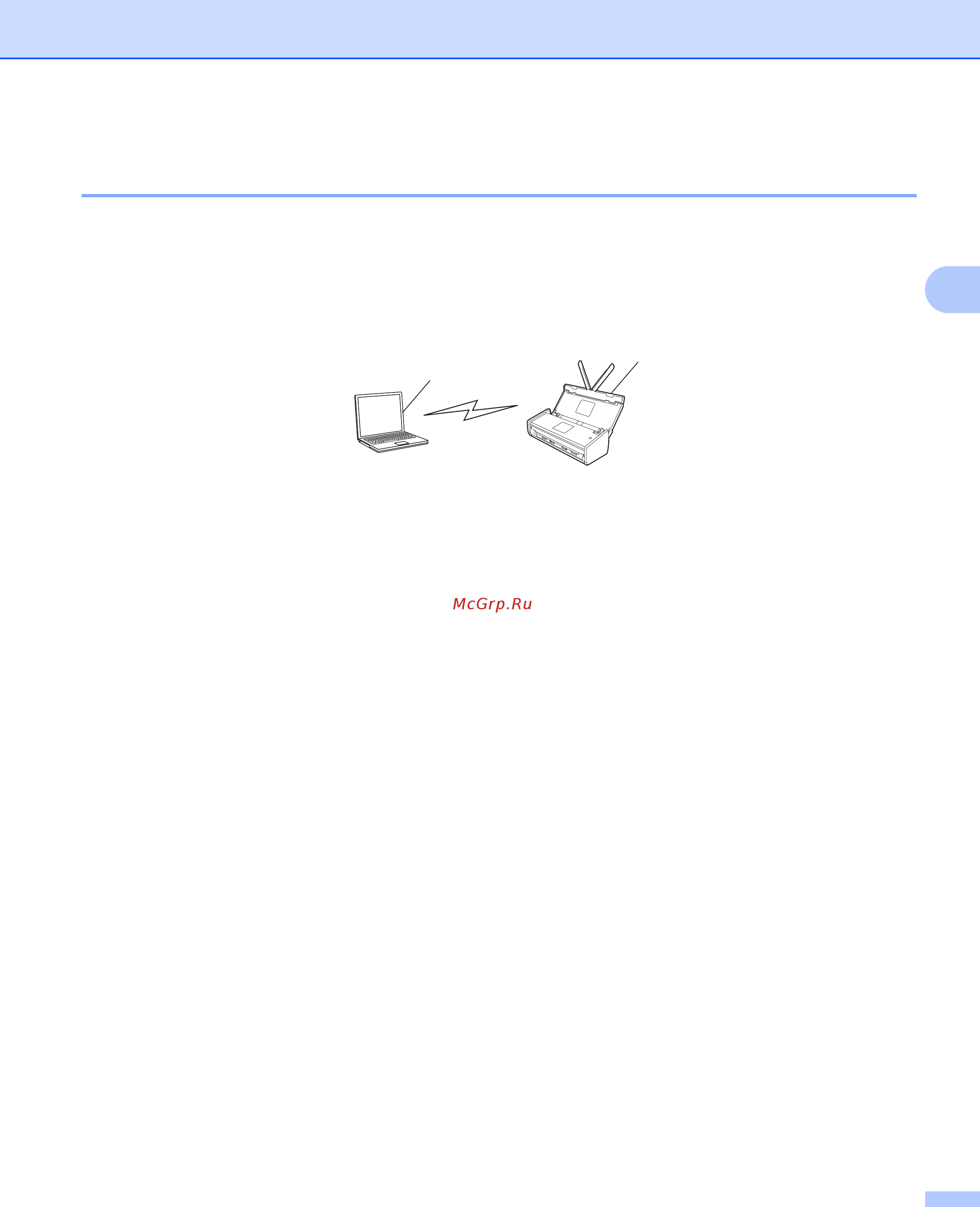 Brother ADS-1600W [15/72] Подключение к компьютеру с поддержкой беспроводного подключения без беспроводной точки доступа или маршрутизатора в сети режим ad hoc