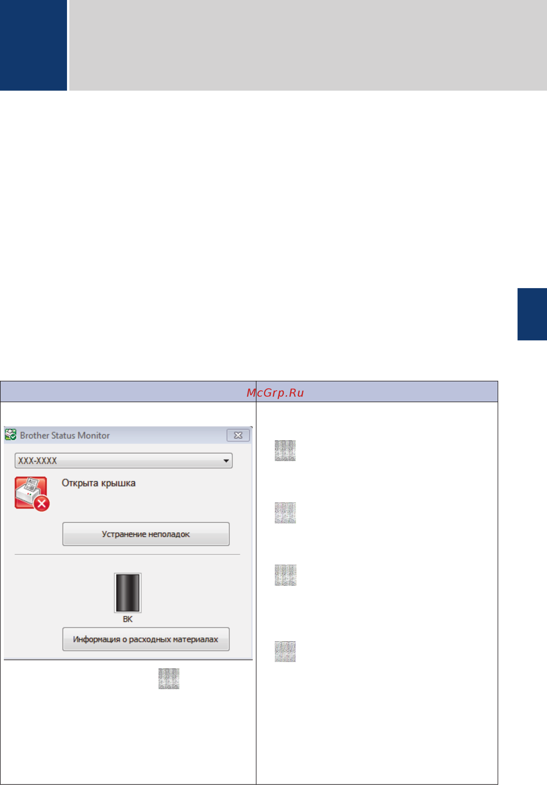 Brother HL-L6300DW [14/25] A устранение неисправностей