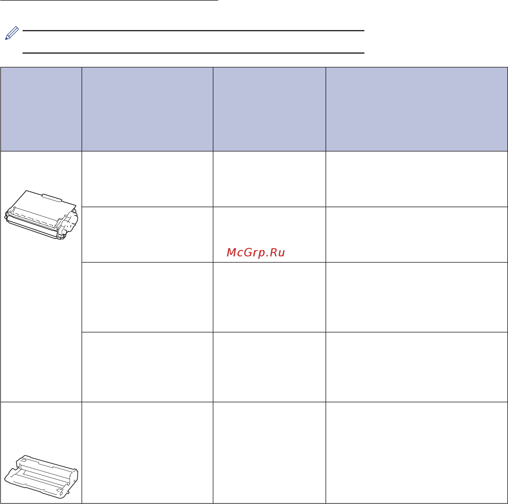 Brother HL-L6300DWT [23/25] Расходные материалы