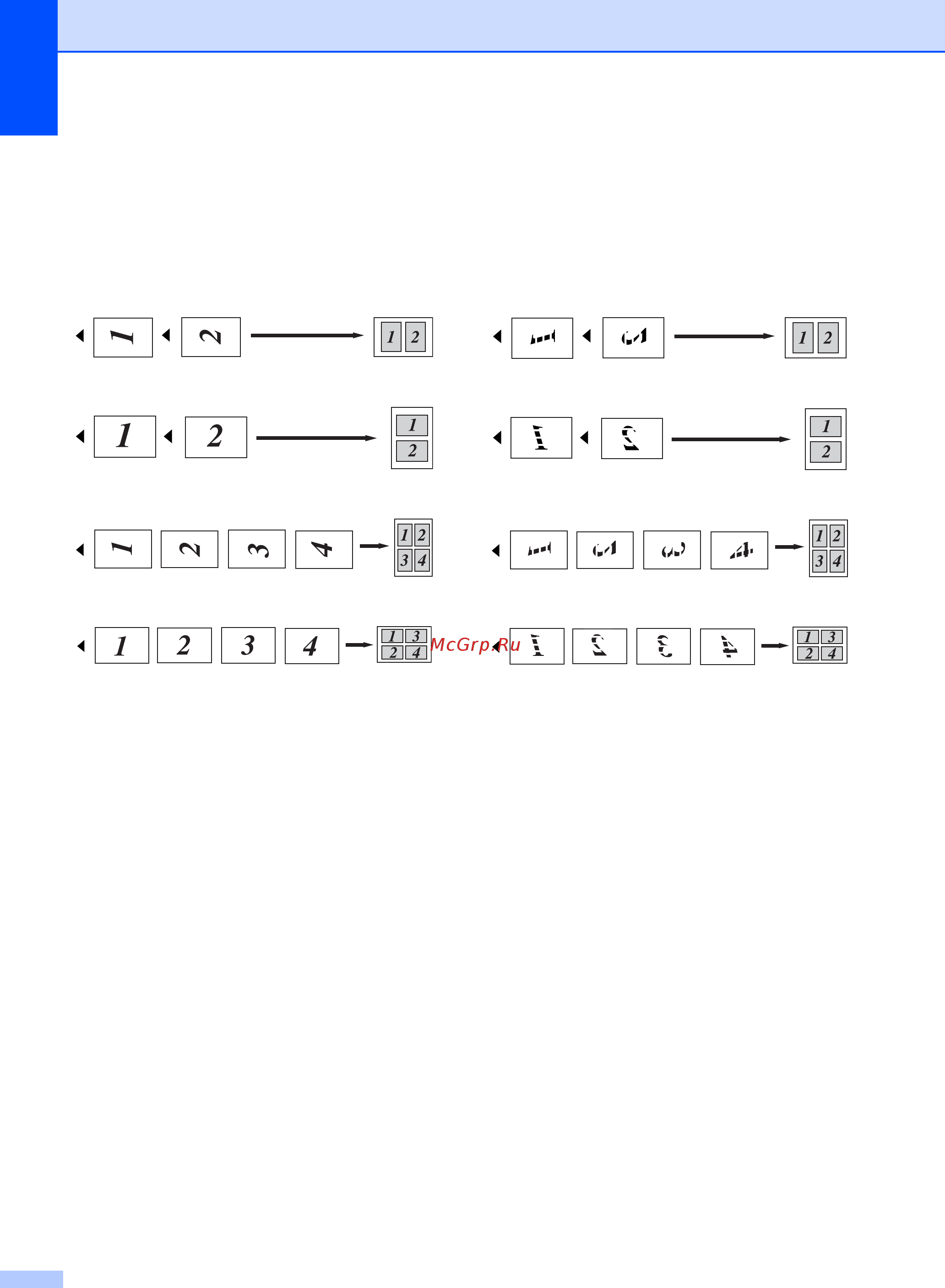 Brother MFC-9330CDW [66/82] Если выполняется копирование документов из апд