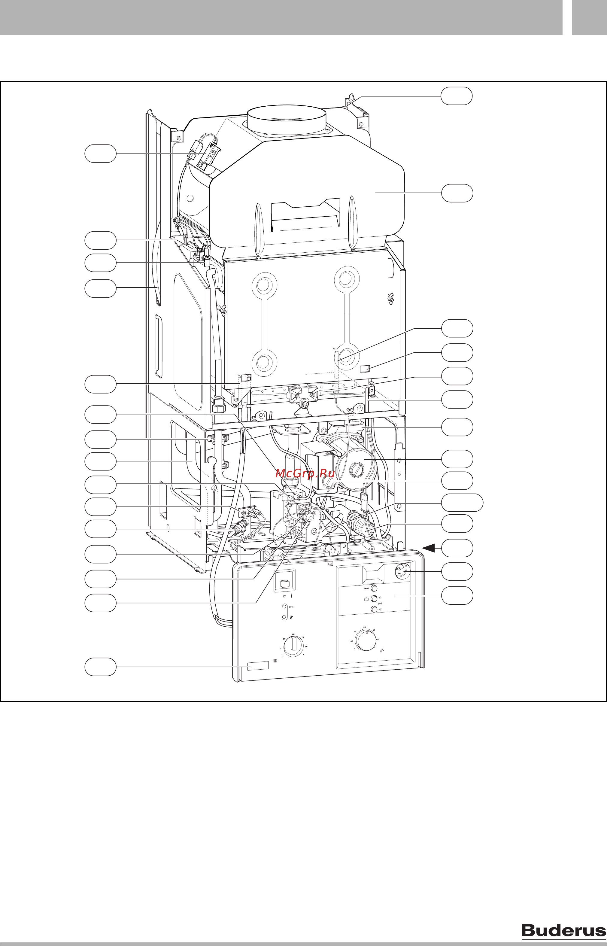 Buderus Logamax U054-24 [7/64] Êîíñò²óêöèø ï²èáî²à logamax u054 24k