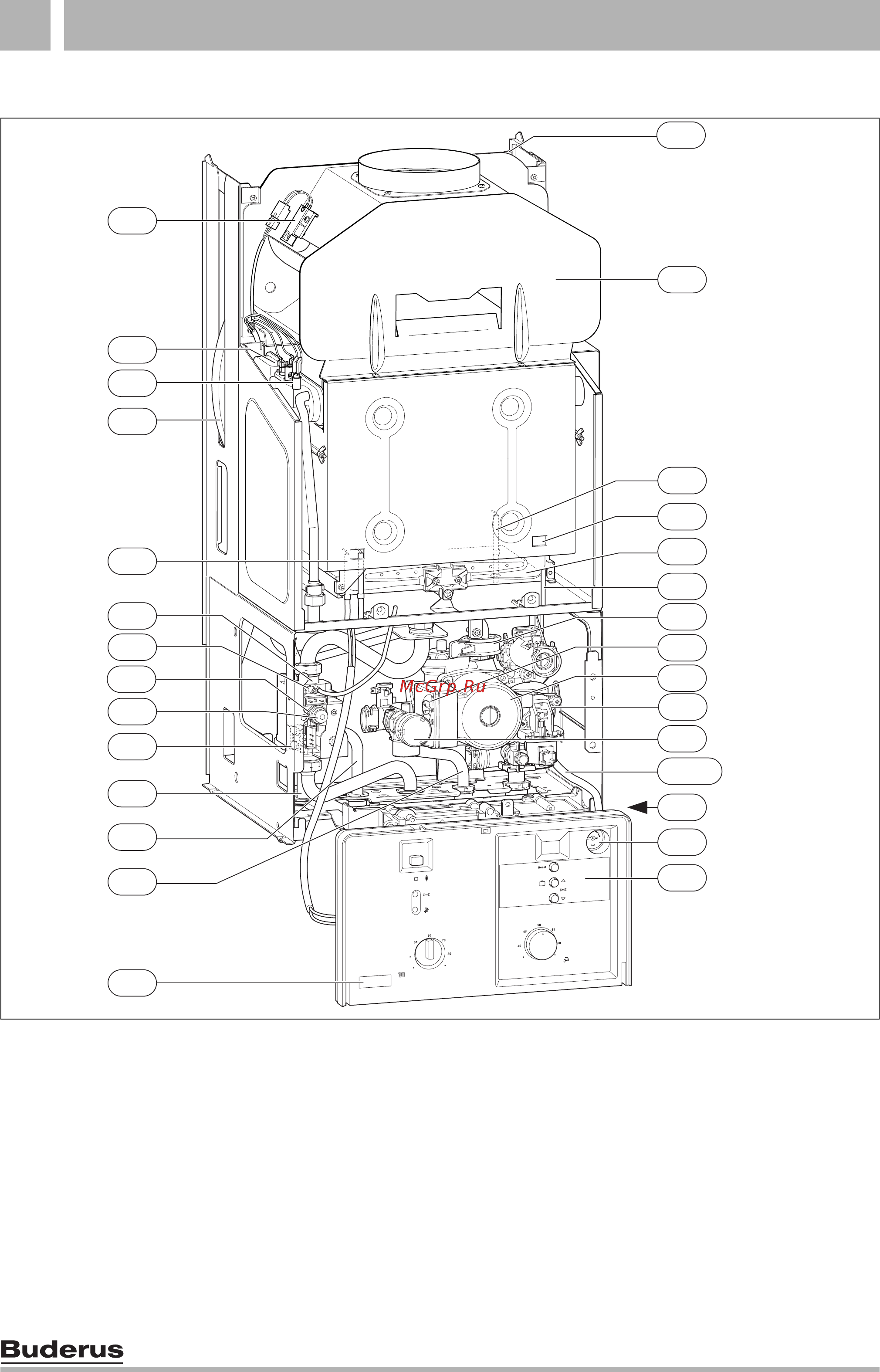 Buderus Logamax U054-24 [8/64] Êîíñò²óêöèø ï²èáî²à logamax u054 24