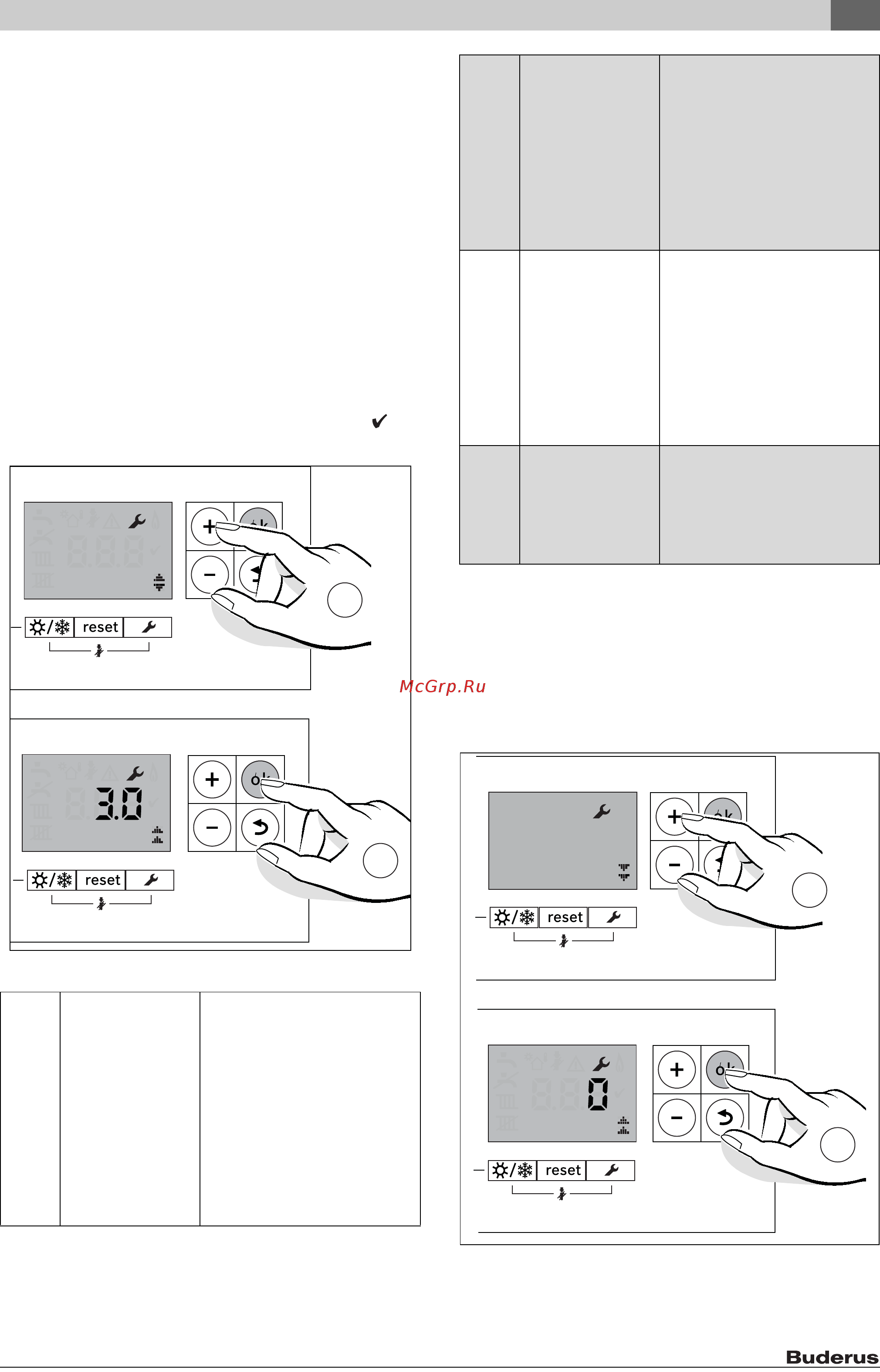 Buderus GB102S-30 [61/68] Menu 3