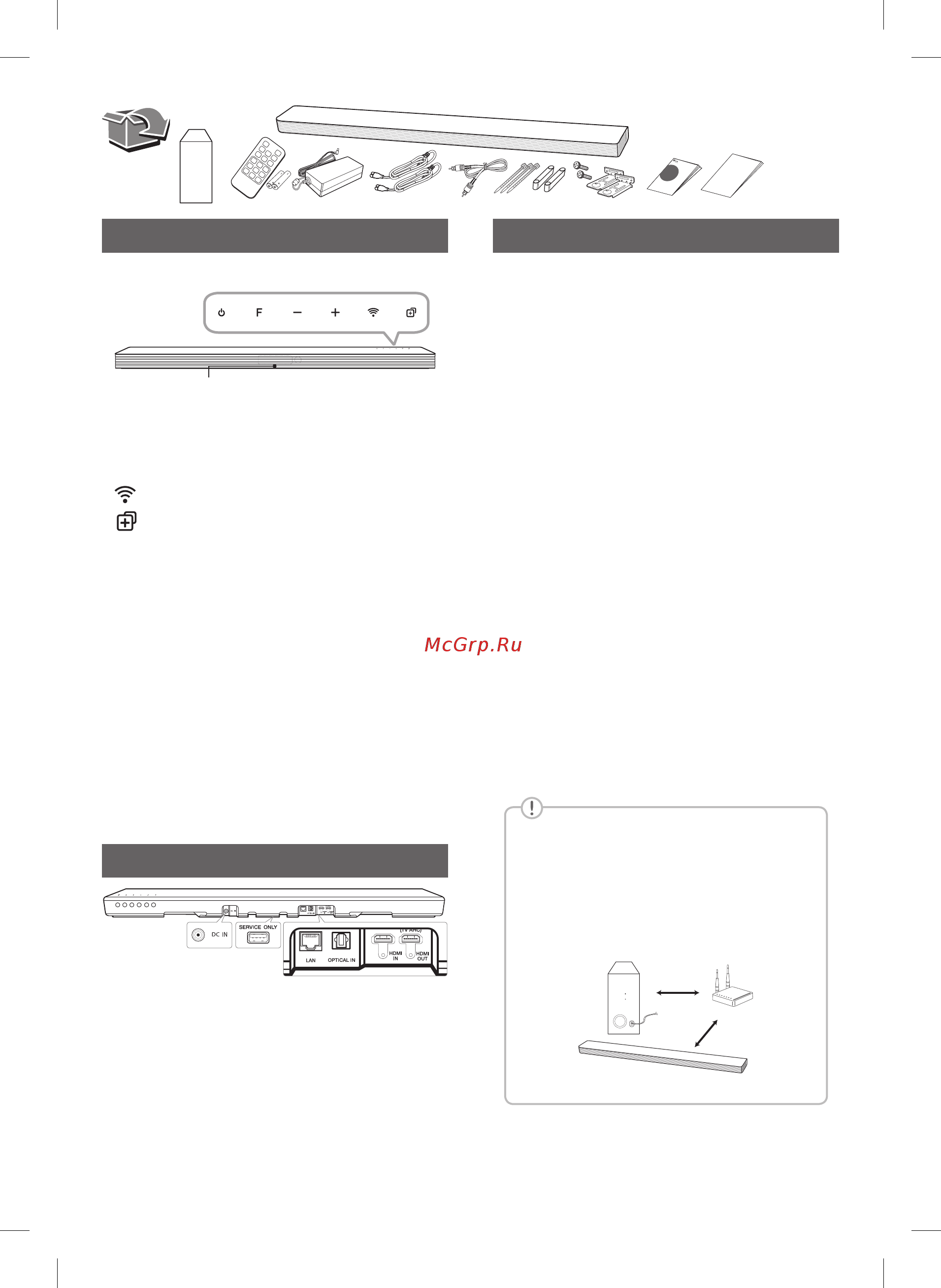 LG SJ8 [2/4] Задняя панель