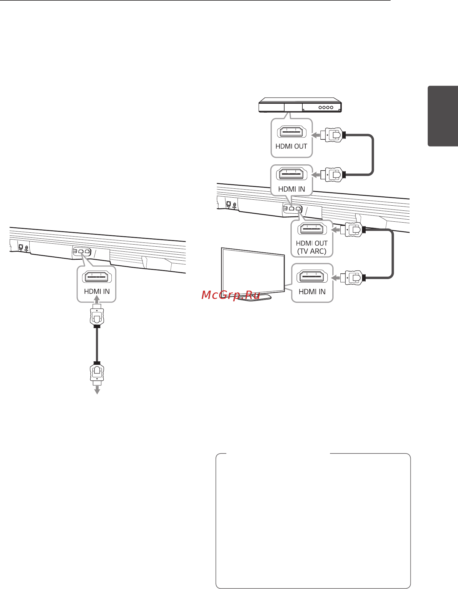 LG SH5B [17/38] Подключение дополнительного оборудования