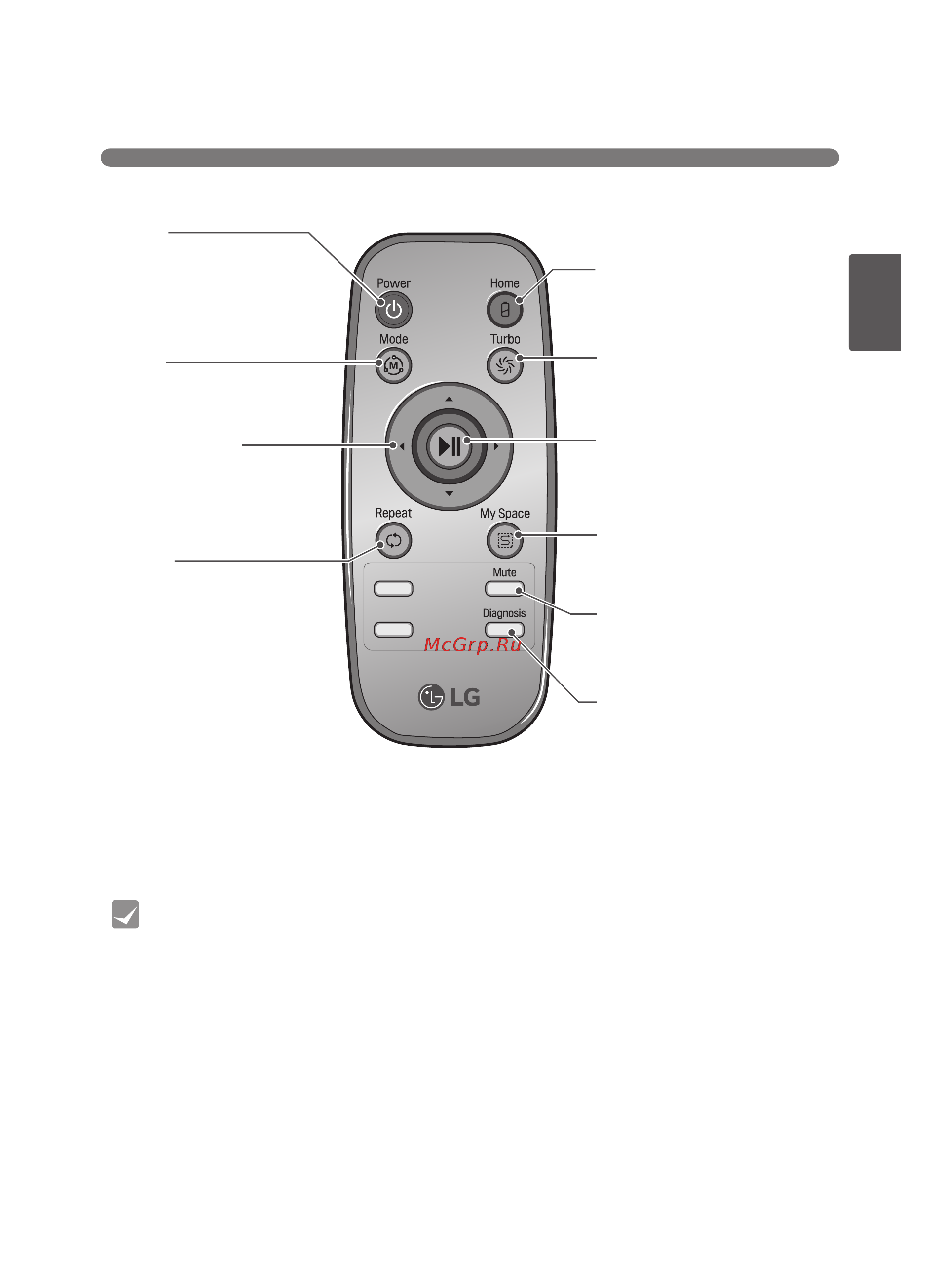 LG VRF6540LV [55/84] Түйме функциялары қашықтан басқару пульті