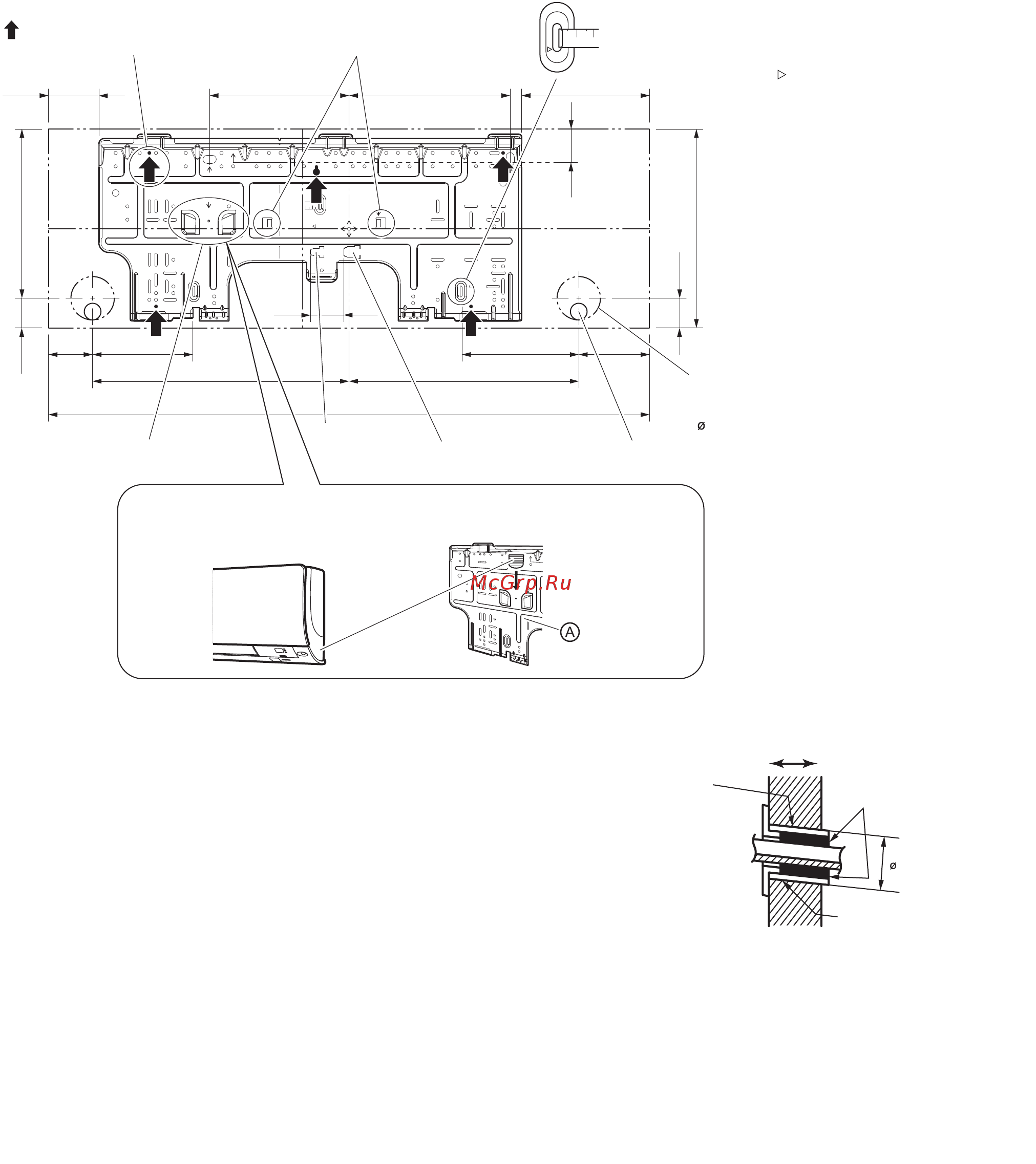 Daikin FTXS-K [9/20] Монтаж внутреннего агрегата