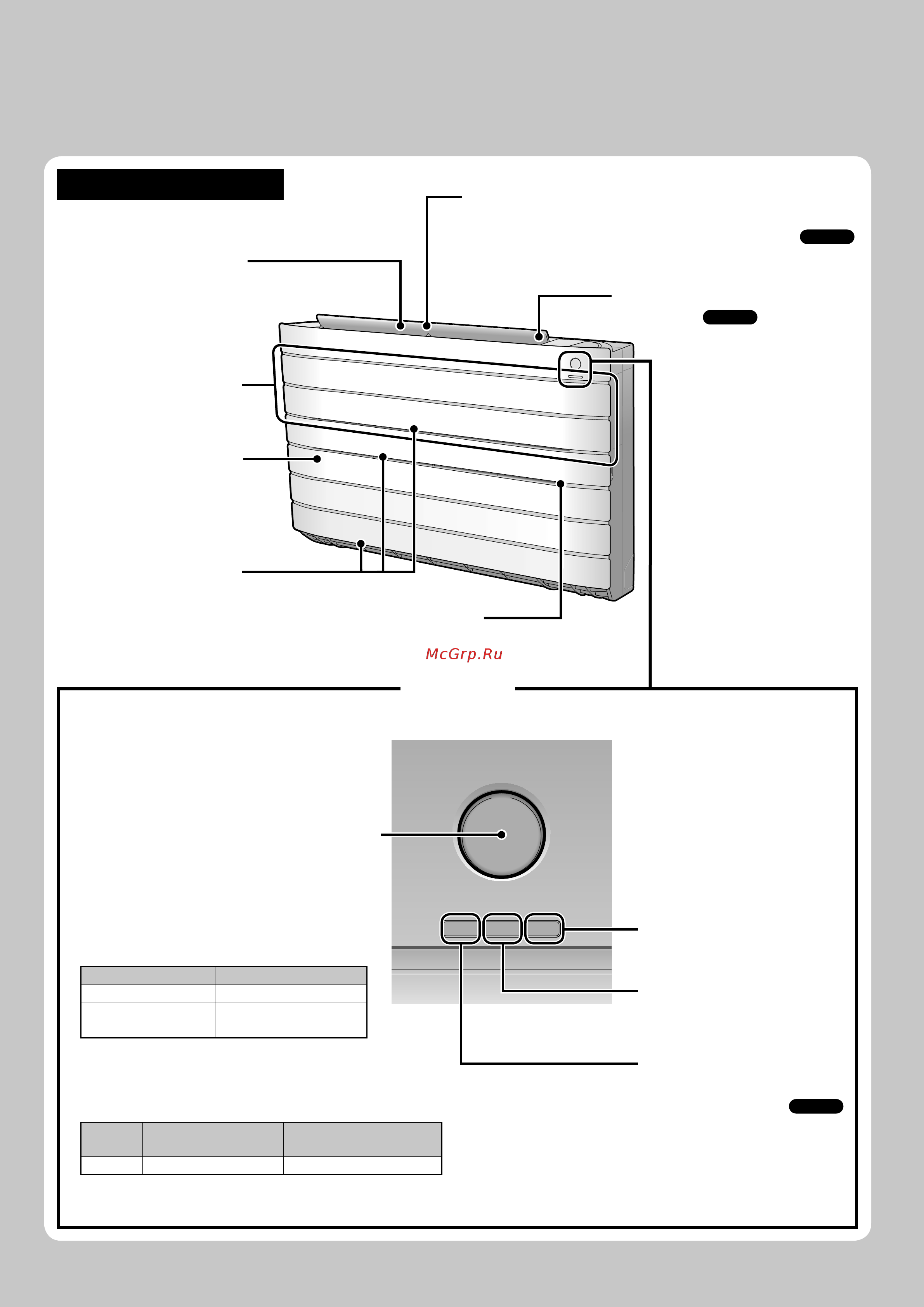 Daikin FVXG25K [6/42] Наименования компонентов