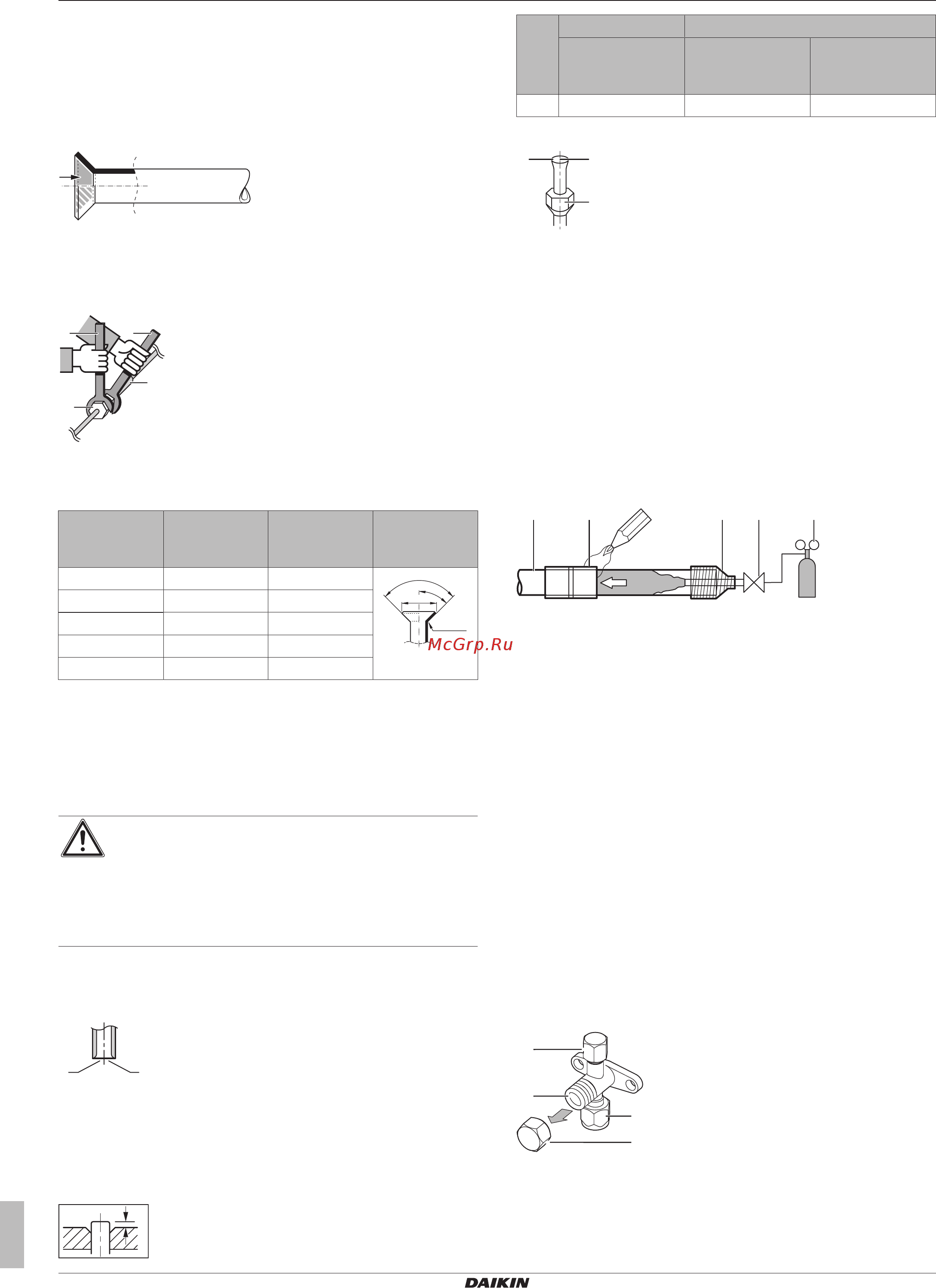 Daikin FBQ100D_RZQSG100L9V [14/52] Guidelines when connecting the refrigerant piping