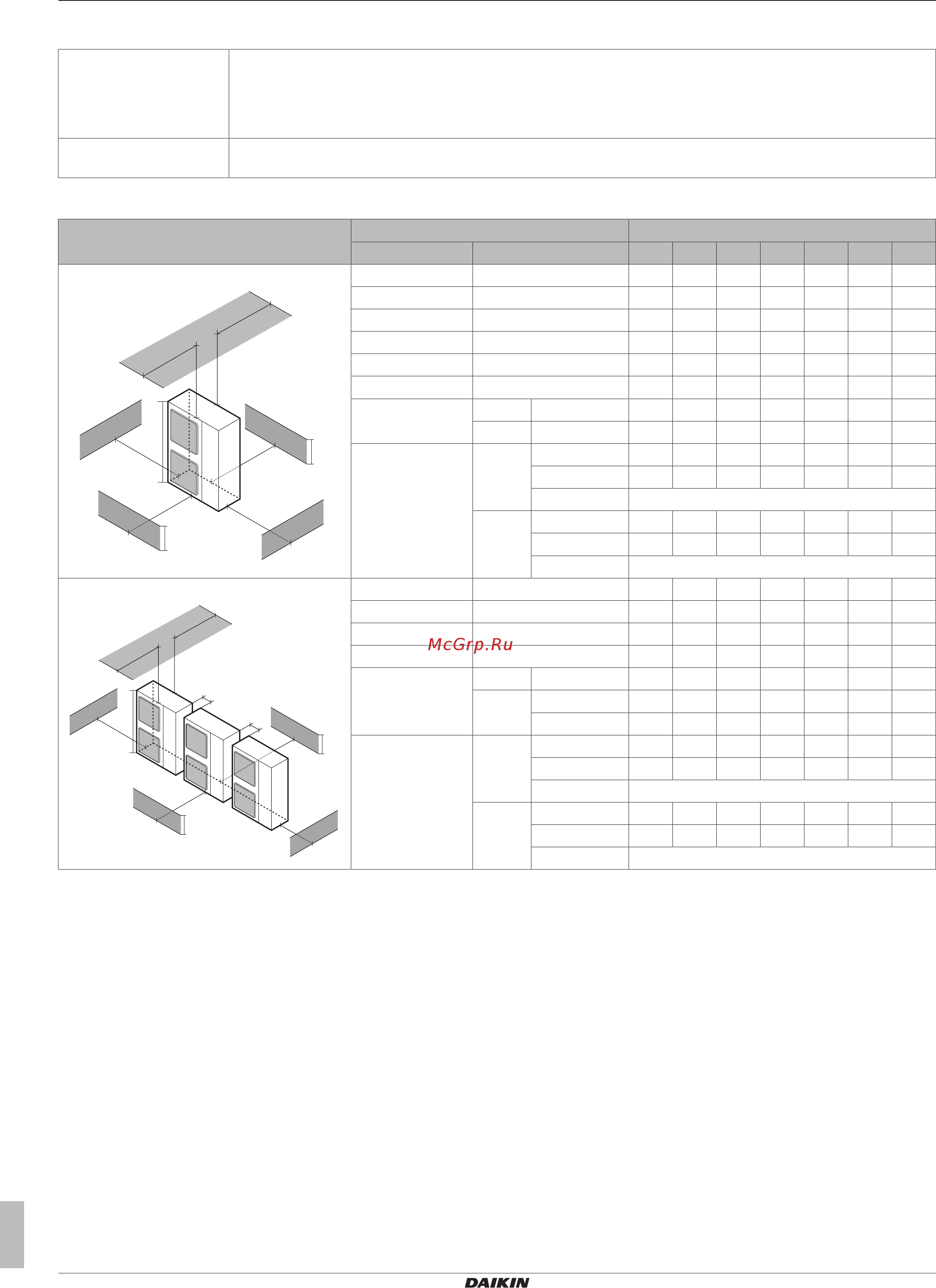 Daikin FBQ100D_RZQSG100L9V [30/52] Technical data