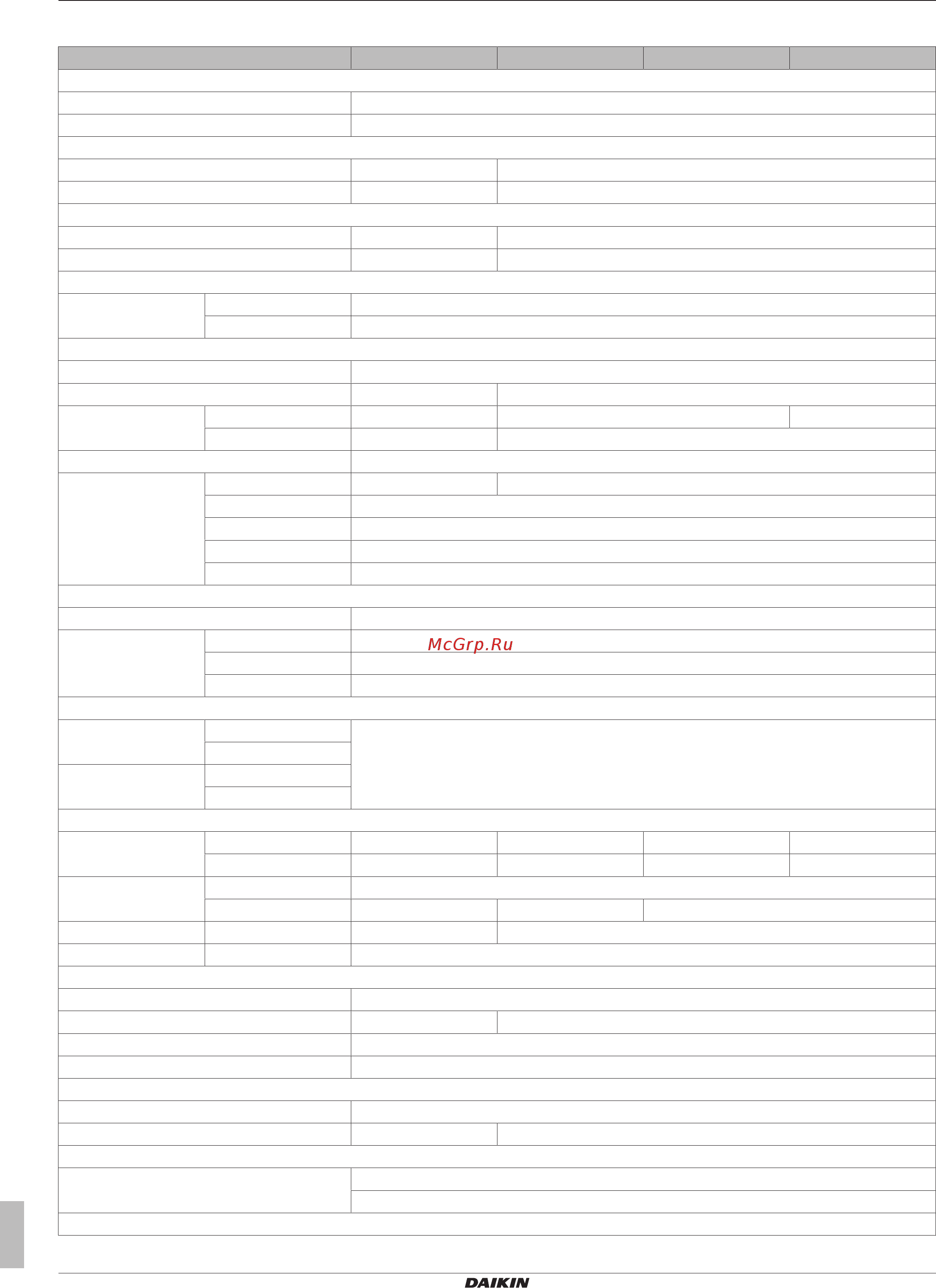 Daikin FBQ100D_RZQSG100L9V [44/52] Technical data