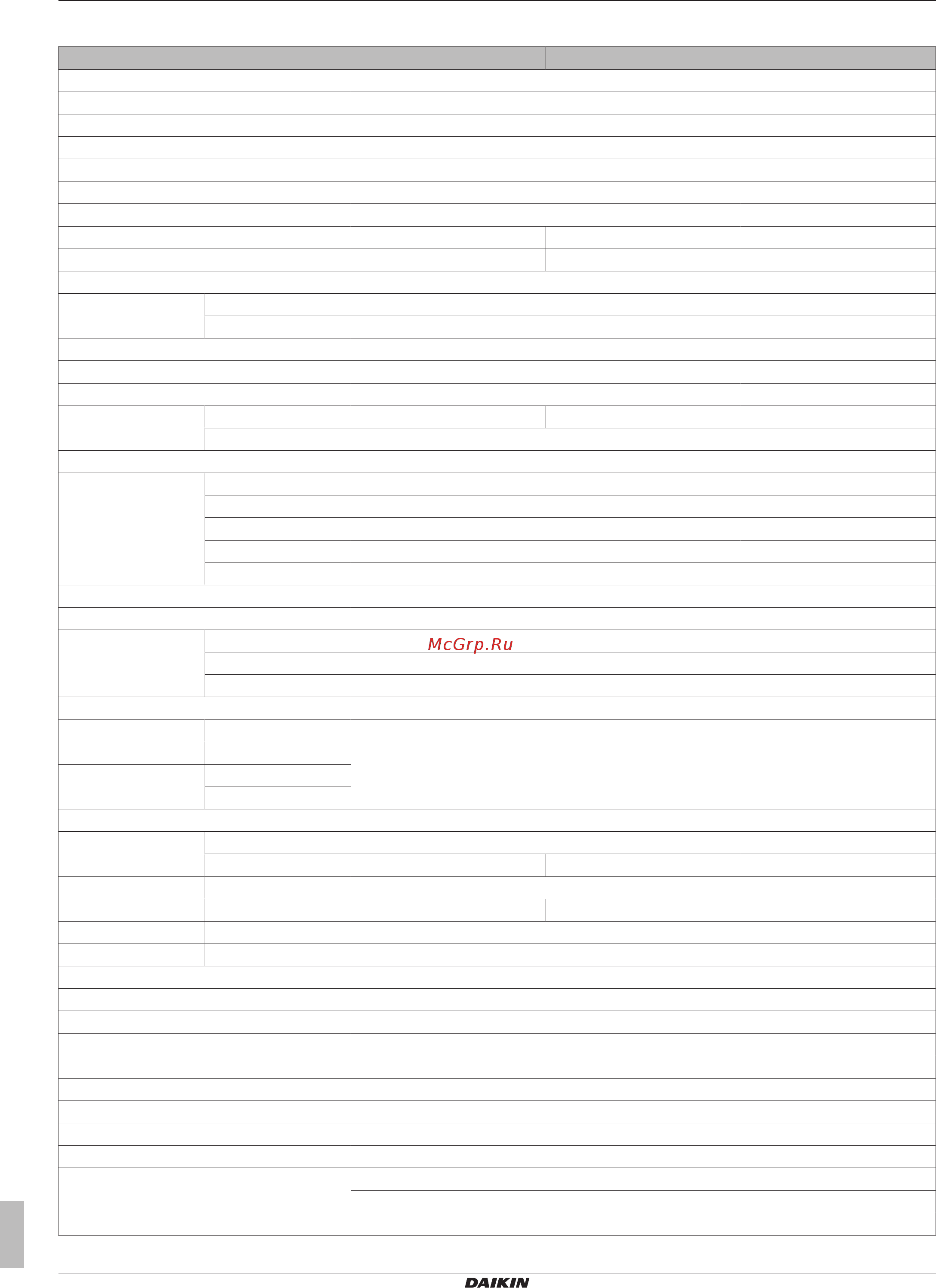 Daikin FBQ100D_RZQSG100L9V [46/52] Technical data