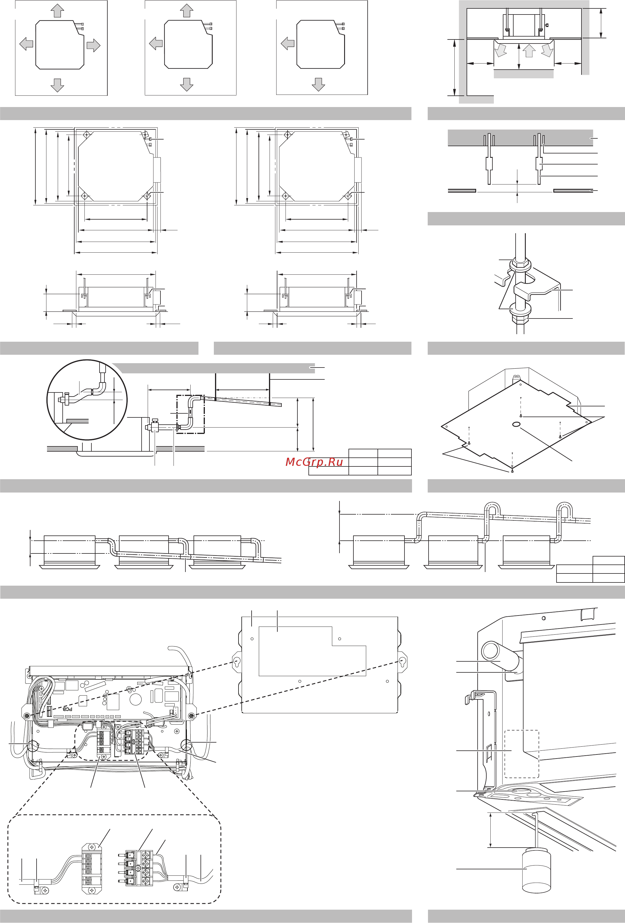 Daikin FFQ25C_RXS25L3 Инструкция по монтажу (внутр. блок) онлайн [2/16] 211489