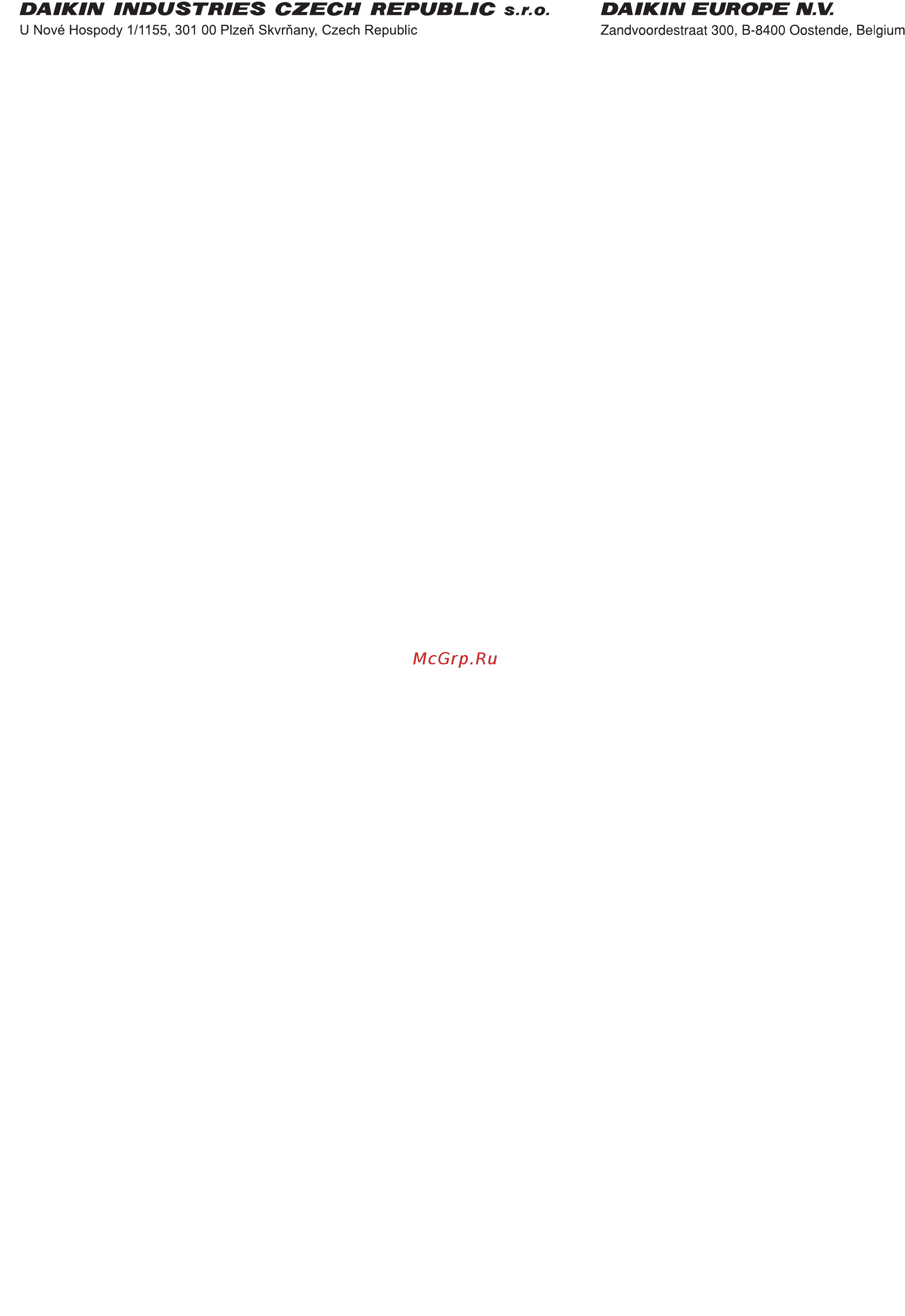Daikin FCQG140F_RZQSG140L9V Инструкция по монтажу (внутр. блок) онлайн [20/20] 211507