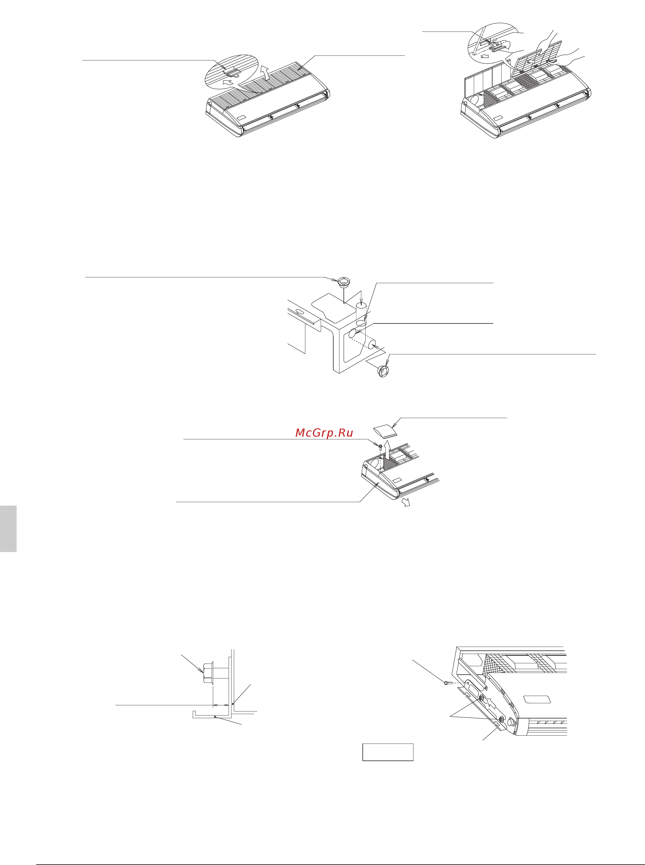 Daikin FHQ35CAVEB [10/41] Задний захват