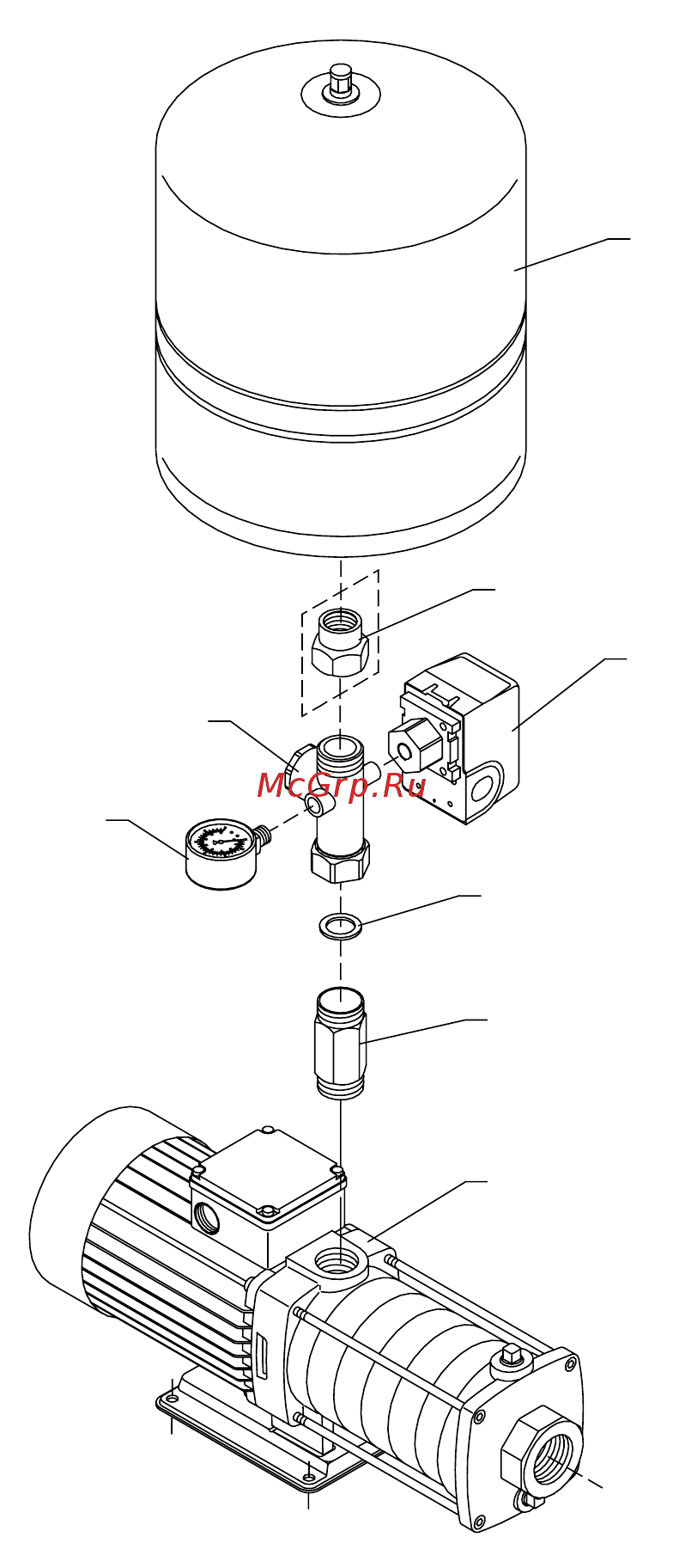 Grundfos JP 6 (60л) Инструкция по эксплуатации онлайн [13/17] 211631
