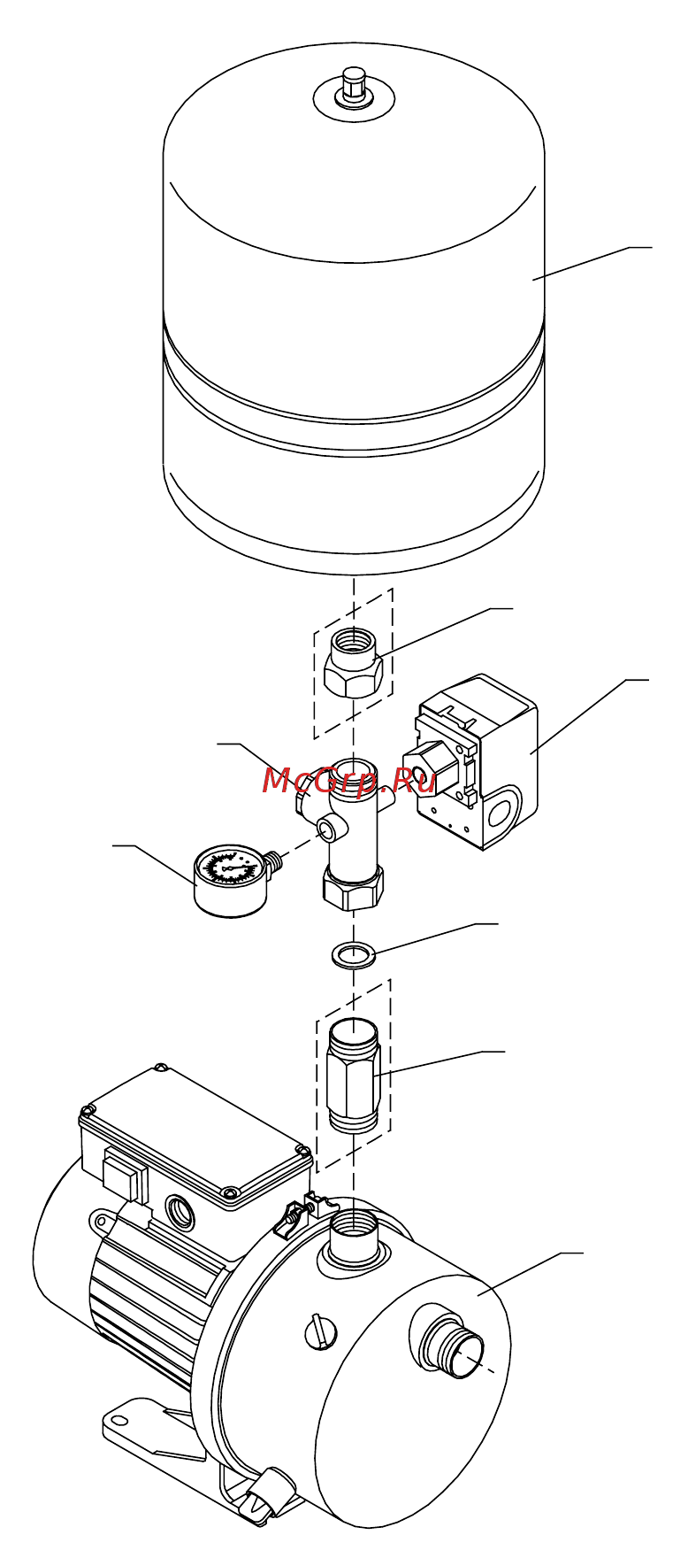 Grundfos JP 6 (60л) Инструкция по эксплуатации онлайн [14/17] 211631