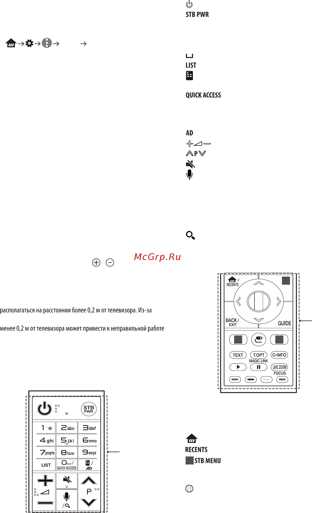 LG OLED55C7V [19/37] Использование пульта ду magic
