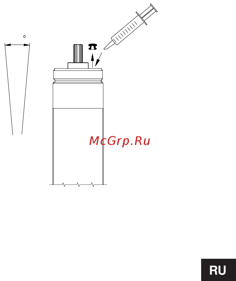 Grundfos SQE 3-65 [9/24] Подготовка к монтажу насоса