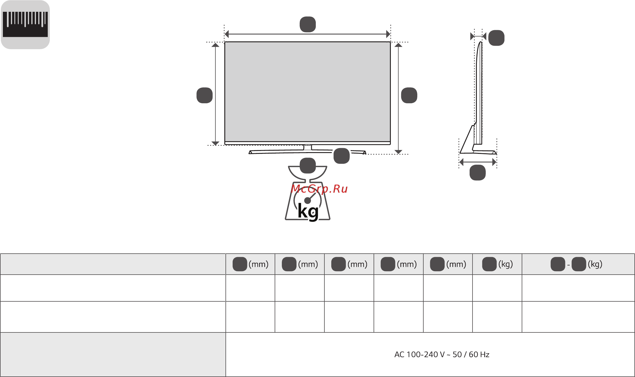 LG 65SJ950V [10/38] A b c d e f f g