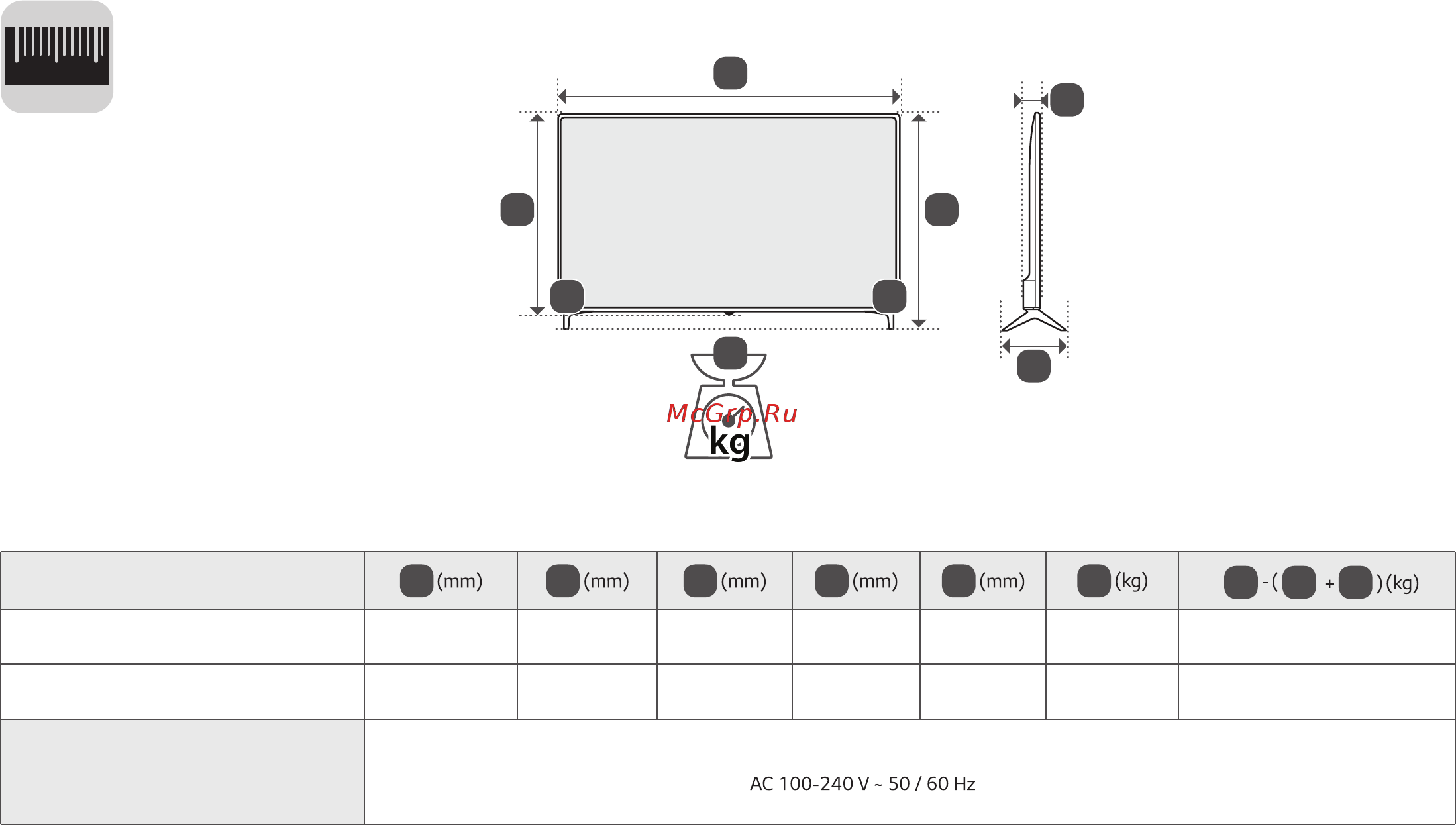 LG 49LJ594V Руководство пользователя онлайн [9/37] 211854