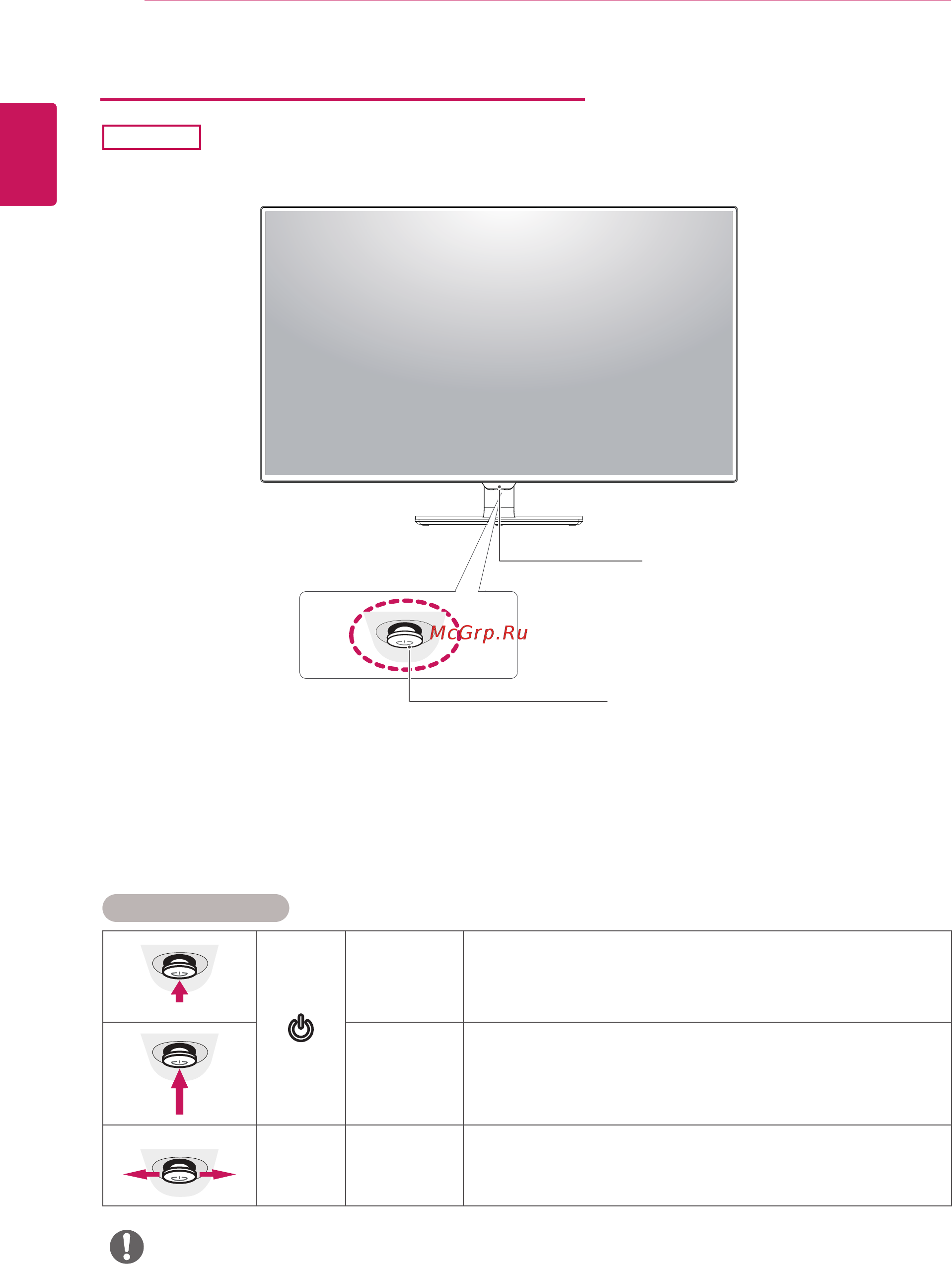 LG 43UD79-B [6/39] Использование кнопки джойстика