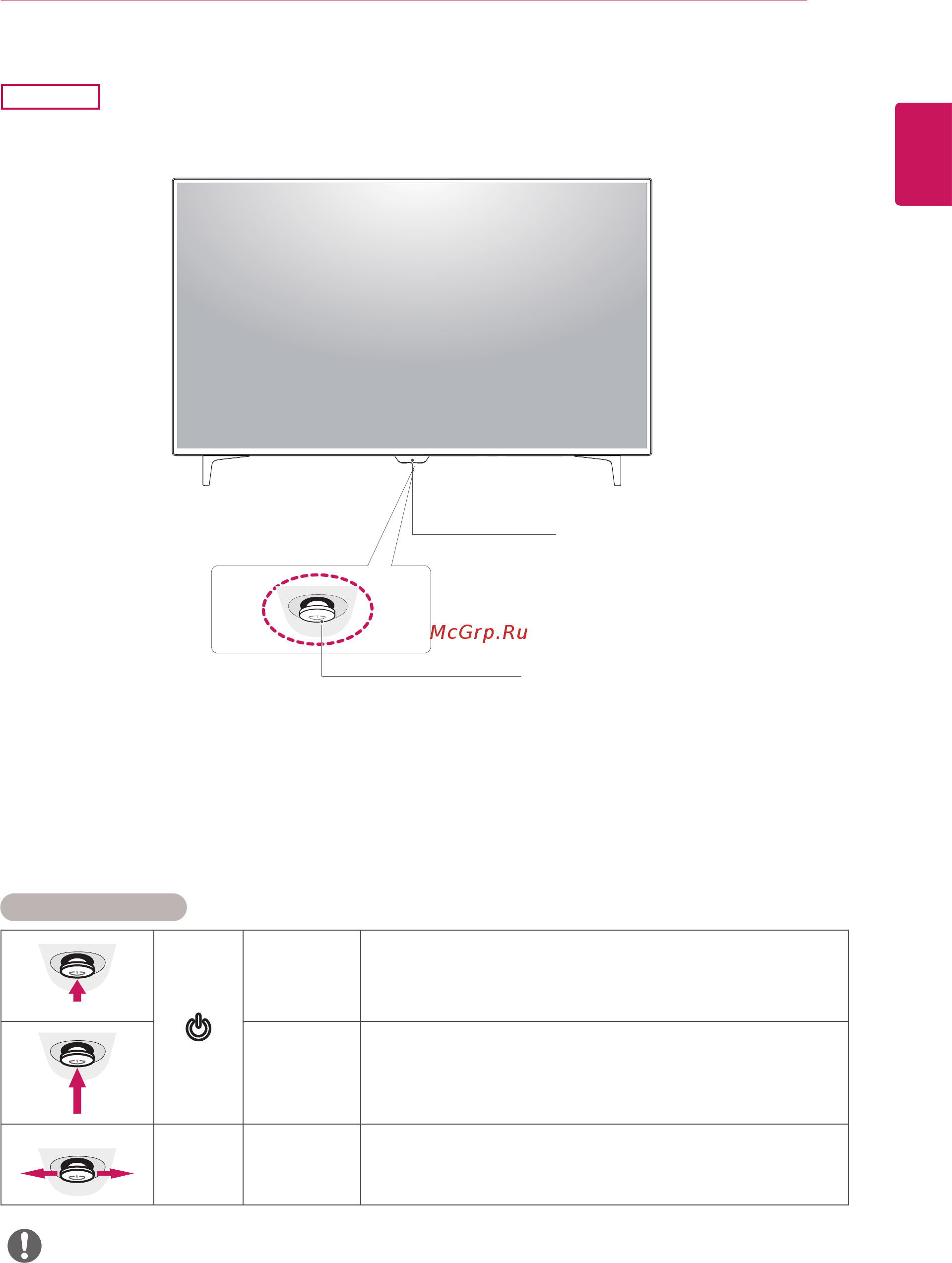 LG 43UD79-B [7/39] Использование кнопки джойстика