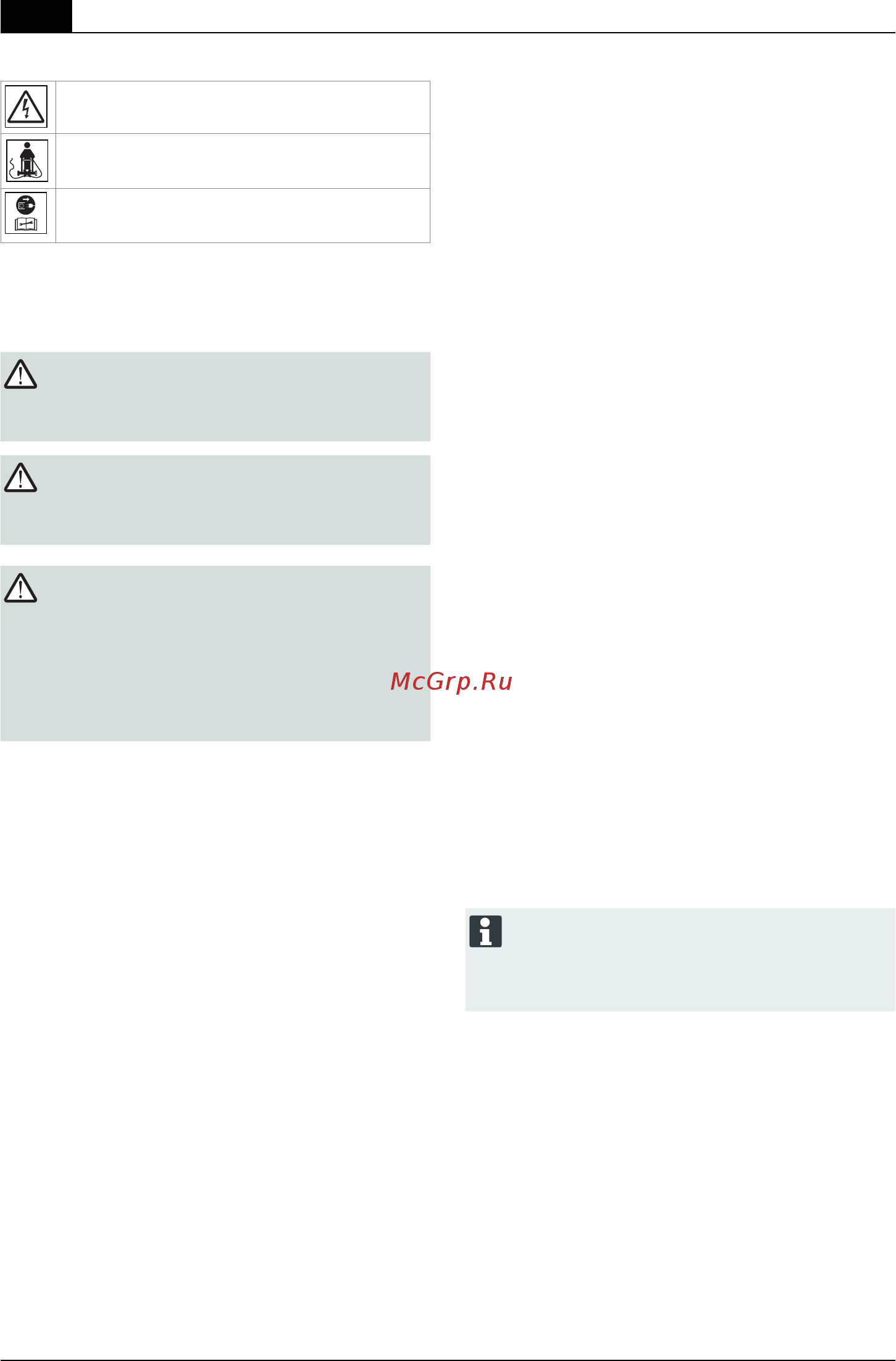 Al-Ko Highline 477 VS [10/344] Sicherheitshinweise