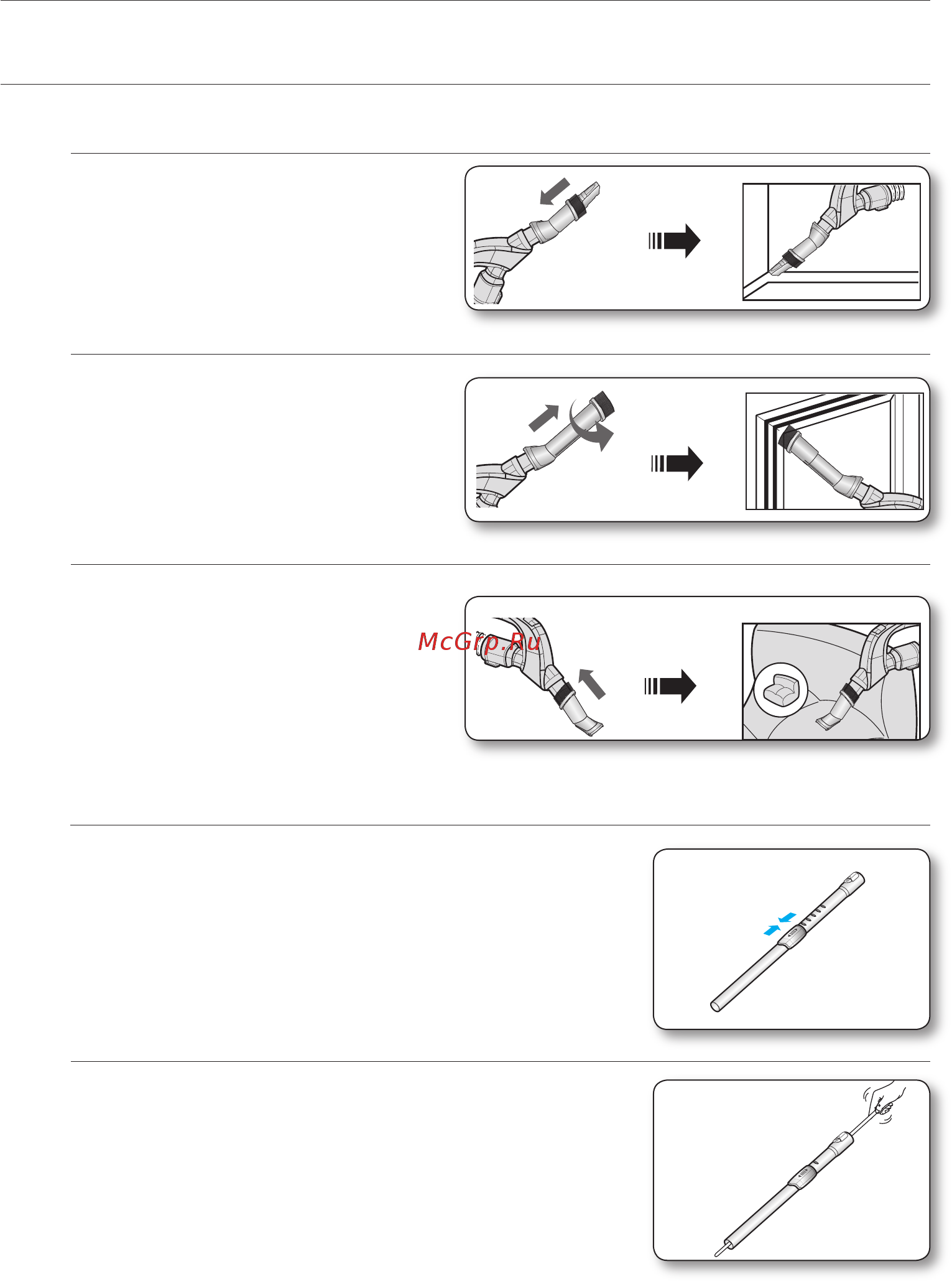 Samsung SC-6360 [22/72] Обслуговування насадок 1 фшьтрт